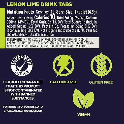 Miniatura 6 de GU Energy Tabletas de bebida con electrolitos de hidratación, bebida deportiva de resistencia mejorada para correr, ciclismo, triatlón, 4 unidades