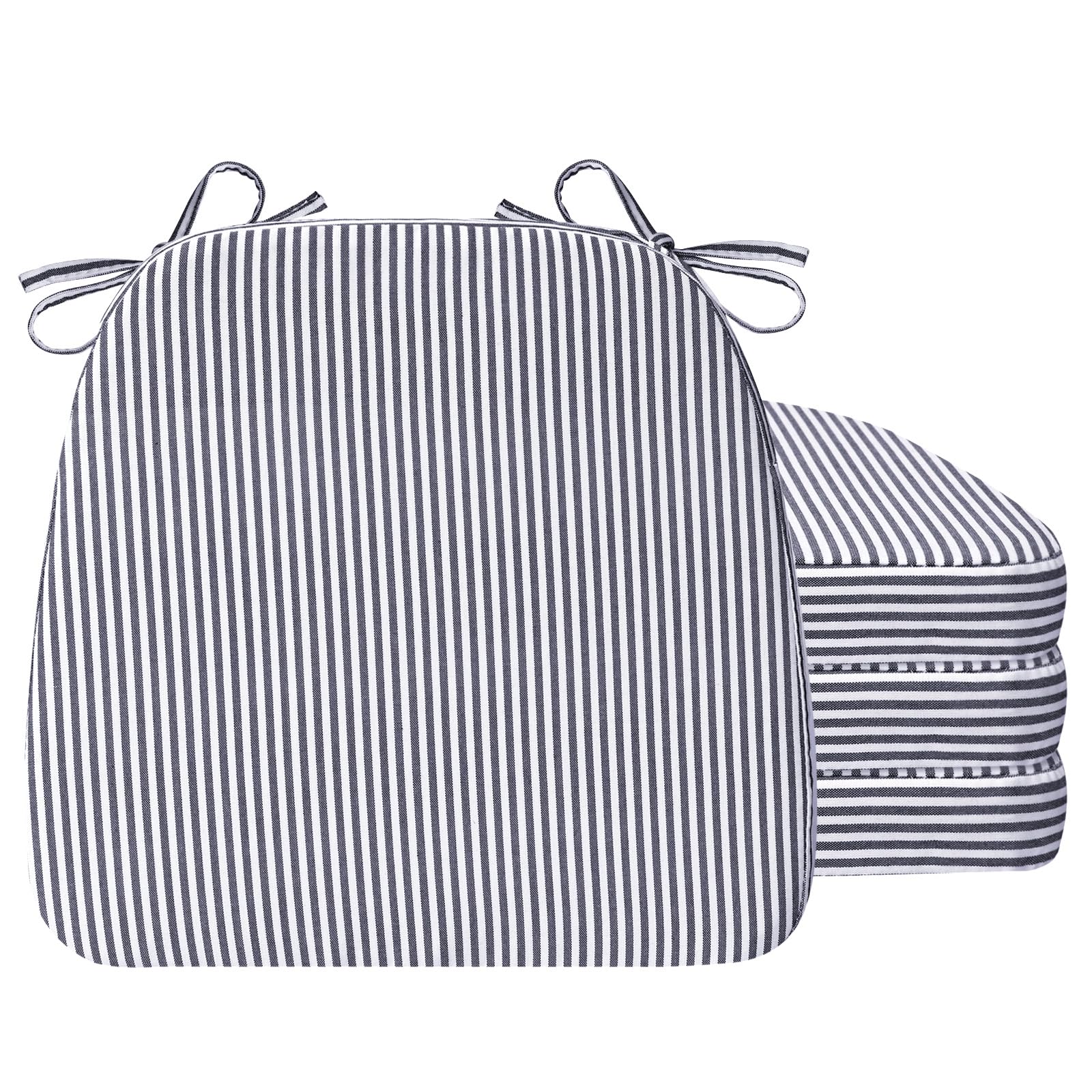 AAAAAcessories Chair Cushions for Dining Chairs, 17 x 16 x 2 in, Set of 4