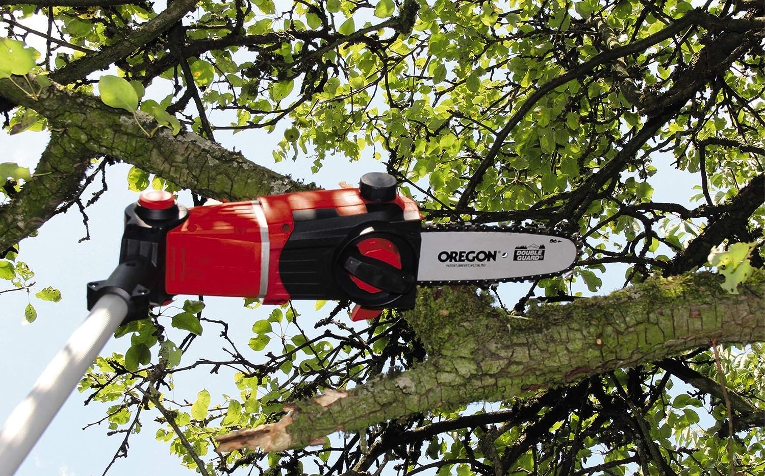 Einhell Akku-Hochentaster GE-LC 18 Li T-Solo Power X-Change (Li-ion, 18 V, 20 cm Schwertlänge, Teleskopstiel, Oregon Schwert und Kette, ohne Akku und Ladegerät)
