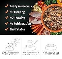 Vista 5 de Bully Max Alimento húmedo para perros adultos y cachorros – Alimento suave deshidratado con alto contenido de proteínas, fresco y instantáneo