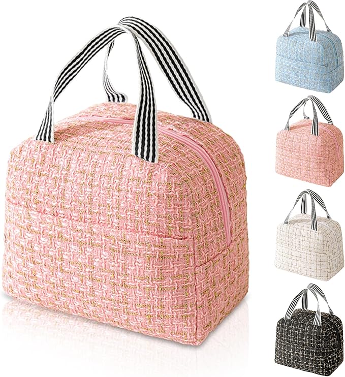 Binoster Lunch Bag for Women and Girls, Insulated Lunch Box Bag for