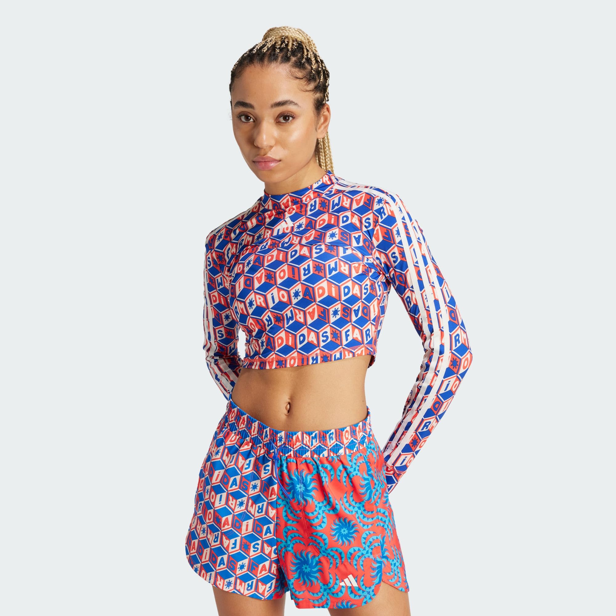 adidas X Farm Rio Crop koszulka z długim rękawem