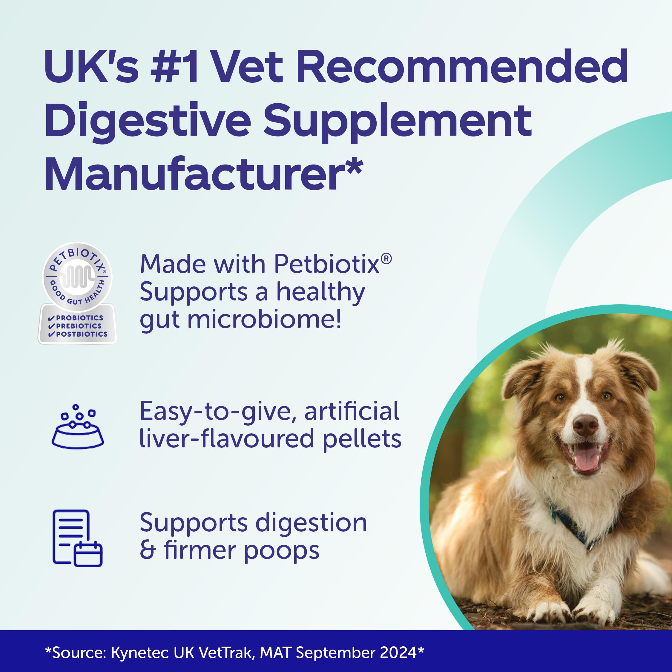 Protexin Pro Fibre Advanced for Dogs, Digestive Supplement with Probioitcs, Prebiotics & Postbiotics, Supports Gut Health - Image 3