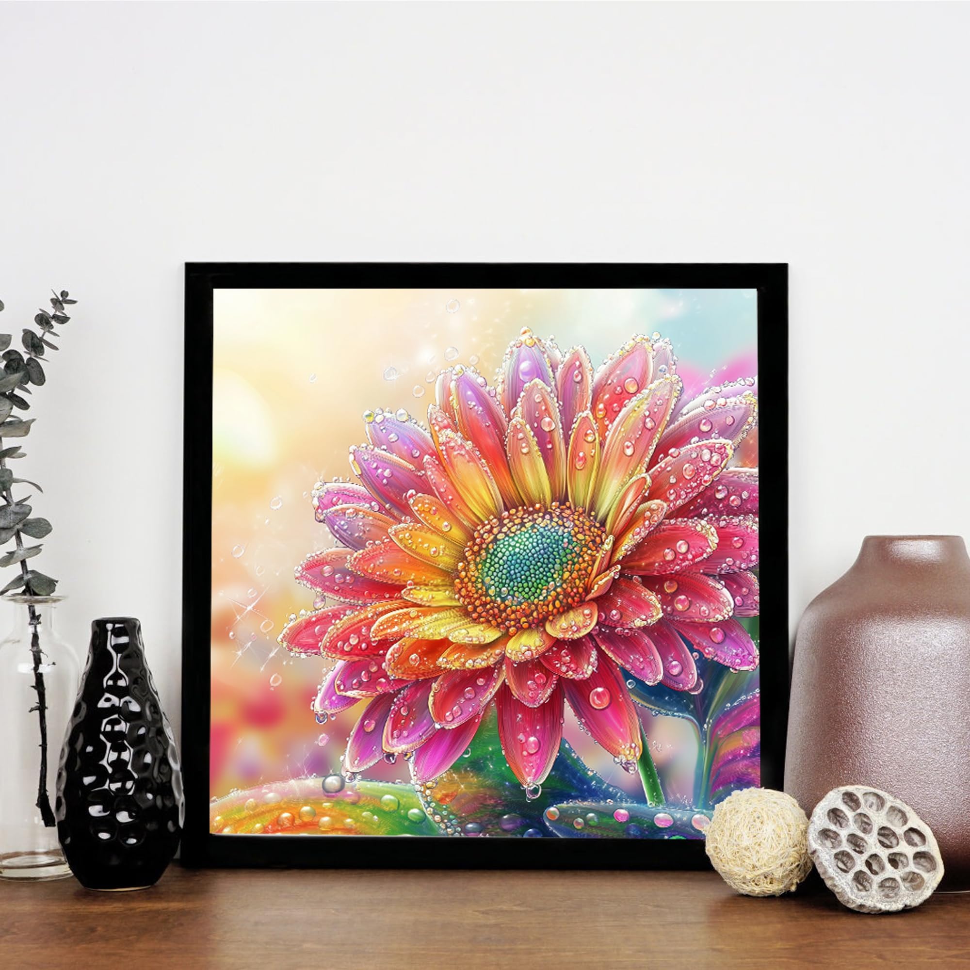 Diamond Painting Instarry Vaso Fai Da Te - 50x40 Cm Con Diamanti 5D
