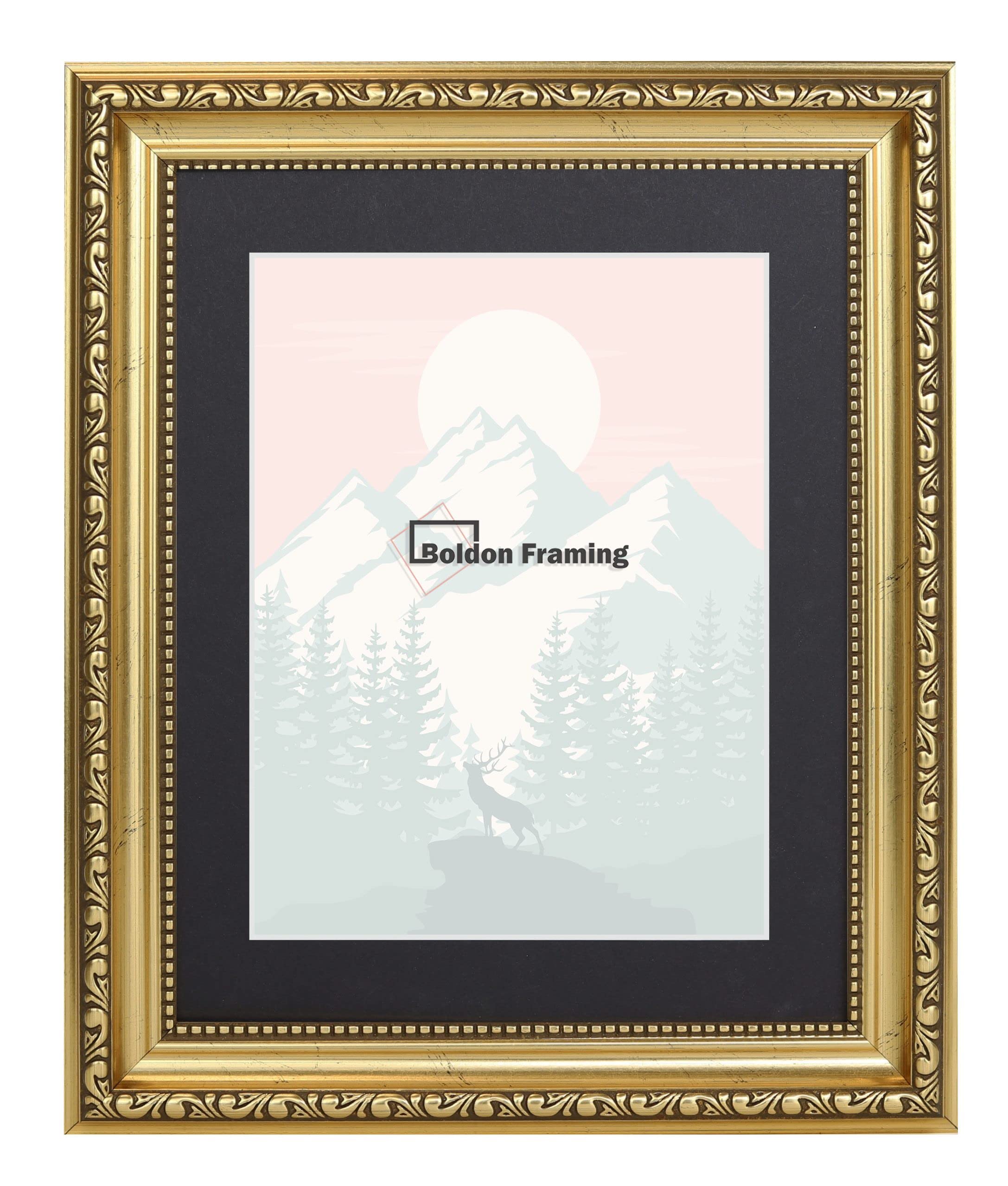 Gold Ornate Frame with Mount, Intricately Beautiful From Our Ornate Classics Range