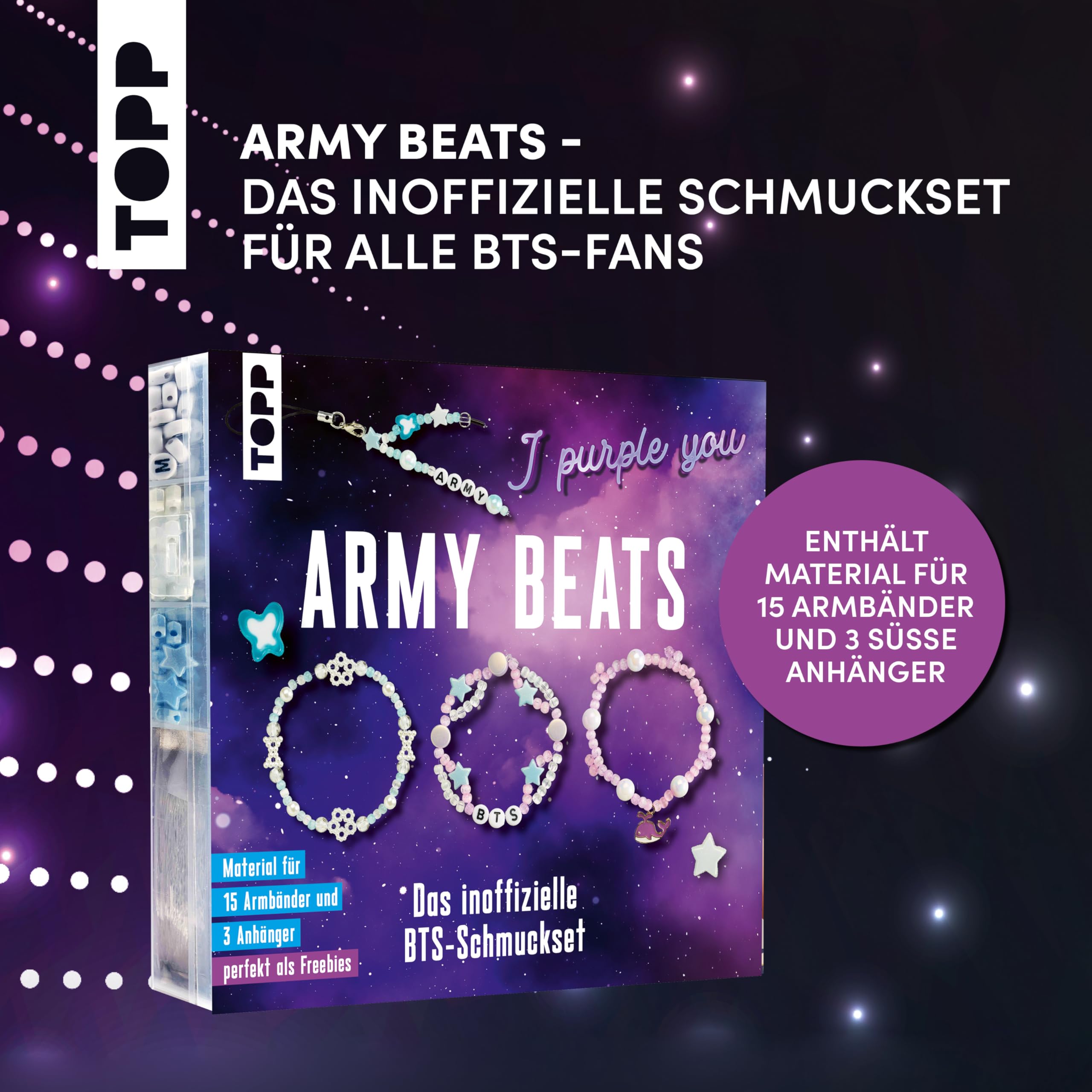 BTS – Set di Gioielli da Tour: Army Beats – Il Set di Gioielli BTS Non Ufficiale