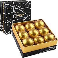 Lovery 24K Gold Marble Bath Bombs Set - 9 Luxury Natural Scented Fizzies for Women & Men, Shea Butter Spa Gift