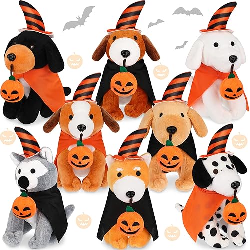 Surtido a granel de 8 animales de peluche de 5 pulgadas, lindos animales de peluche de juguete, pequeños animales de peluche para niños, suministros