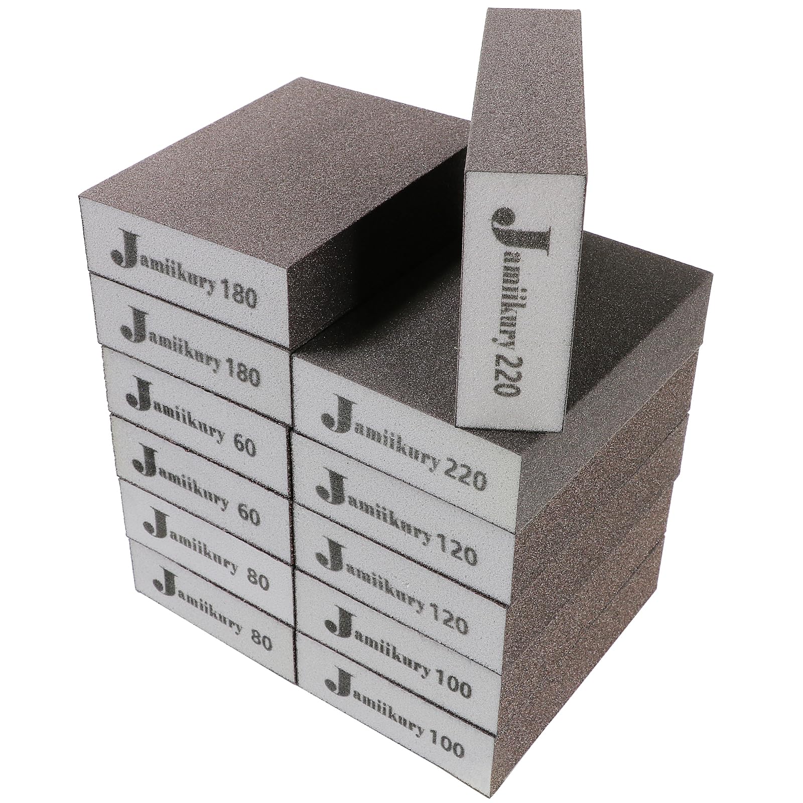 Amazon.co.jp: Jamiikury 角度付きサンディングブロック詰め合わせキット 12個 スポンジサンドブロック 洗濯可能 再利用可能  ウェット&ドライサンドペーパーブロック 木材メタルドライウォール/家具ペイント用 - 60/80/100/120/180/220グリット : DIY,  Tools & Garden ...
