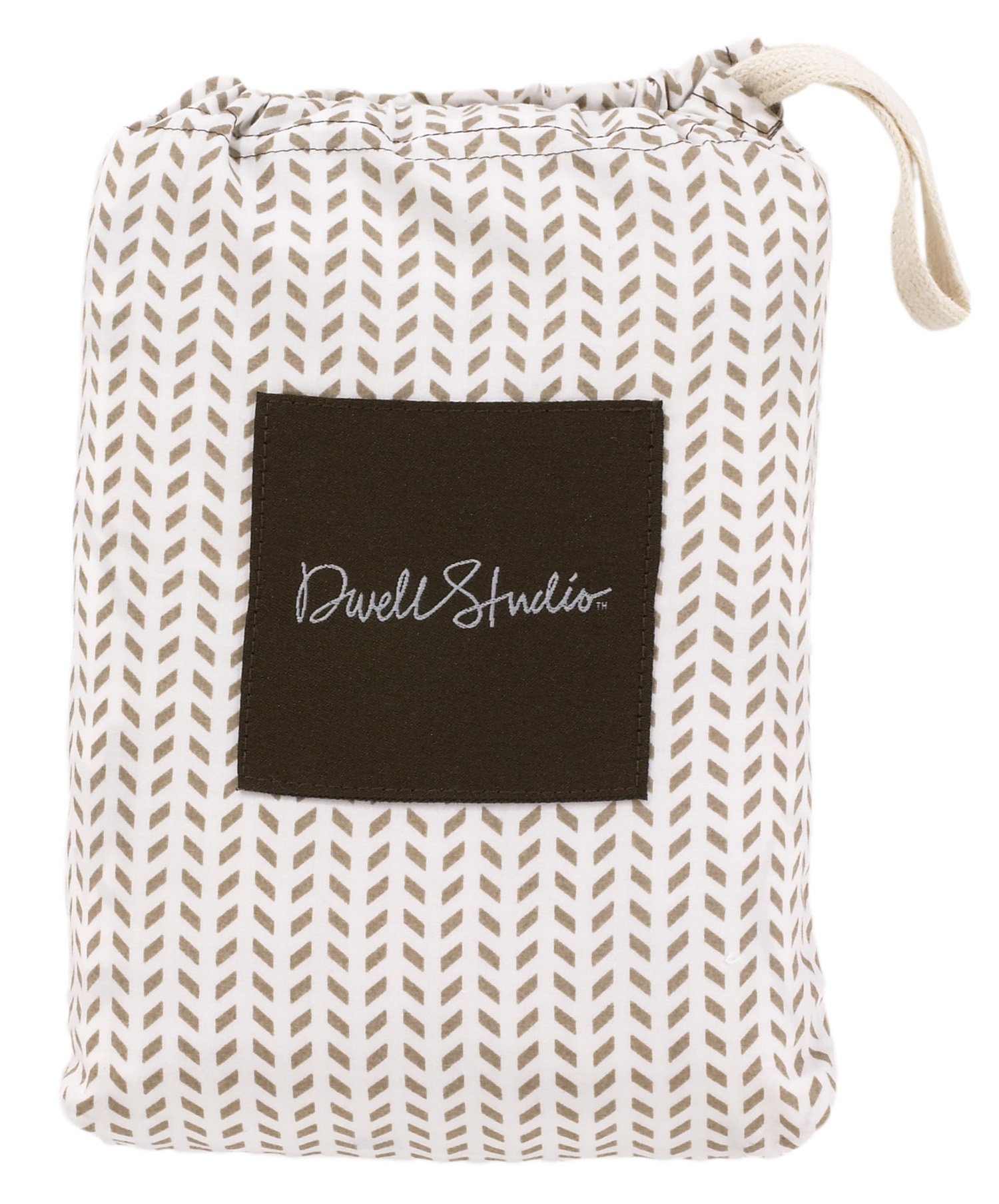 DwellStudio Fitted Crib Sheet, Chevron (Discontinued by Manufacturer)