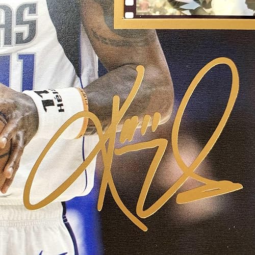 Miniatura 2 de sufenvera Póster impreso firmado de Kyrie Irving con foto enmarcada de 8 x 6 pulgadas, con mini película, gran baloncesto coleccionable, regalos