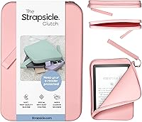 Vista 11 de Strapsicle Funda de silicona para Kindle y lectores electrónicos – Bolso multiusos para teléfono, billetera y llaves – Se ajusta a Paperwhite 2024