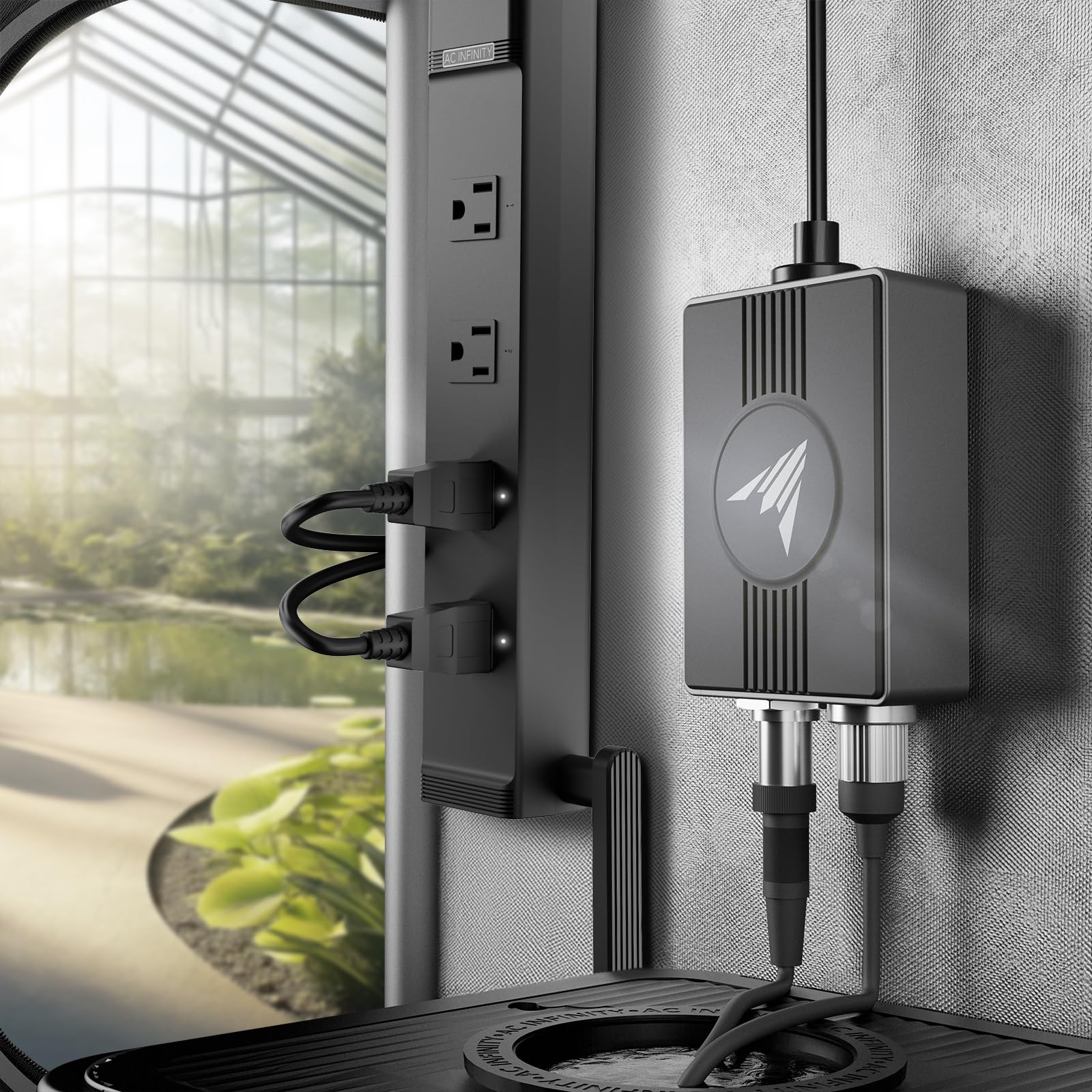AC Infinity Sensor hidráulico, sensor ambiental para controlador AI+, gestión de pH, EC, TDS y temperatura del agua para tiendas de campaña, desbloquea automatizaciones para programación de equipos en