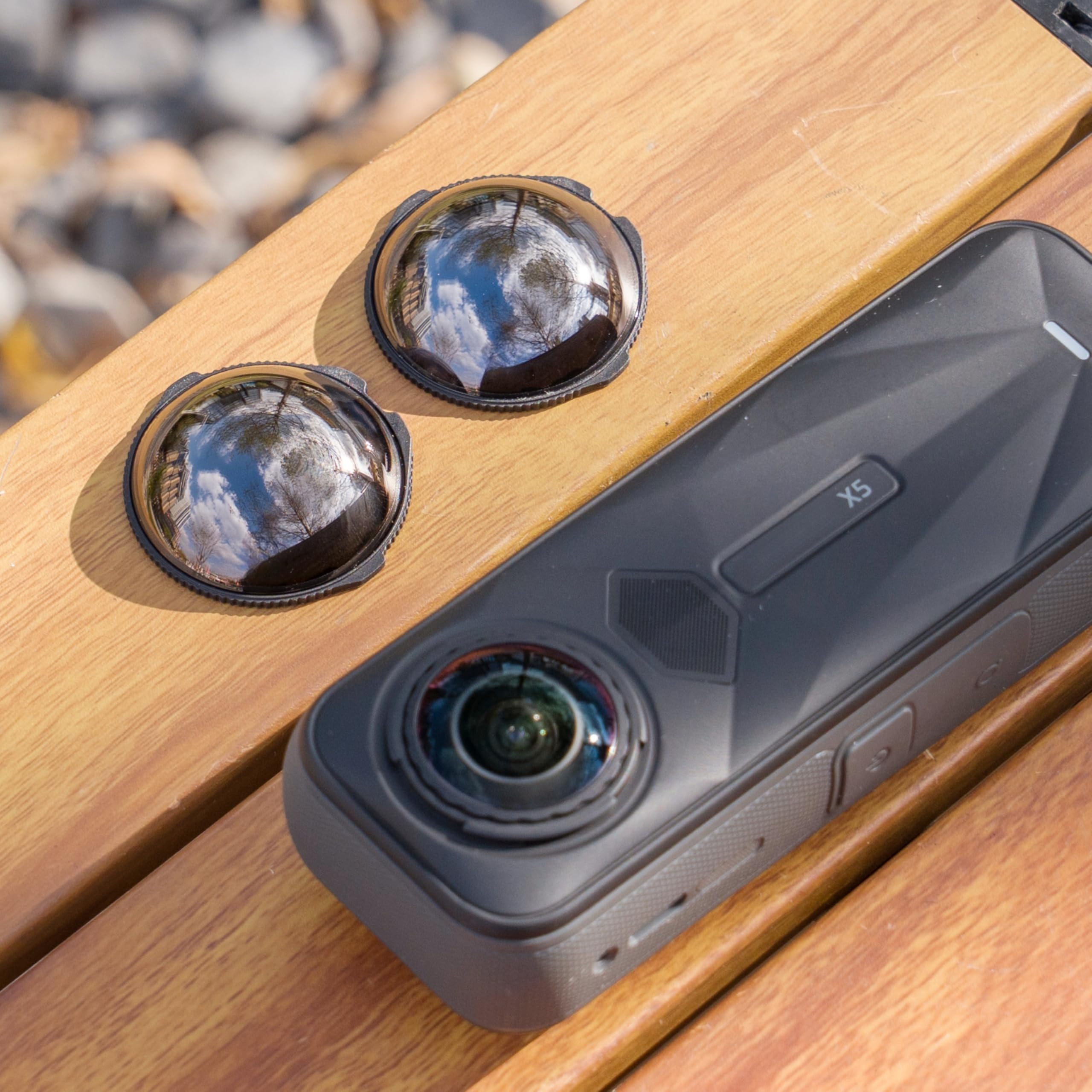 JJC X5 ND 64 Filtro Protezione lente per obiettivo Insta 360 X5 Accessori di protezione obiettivo