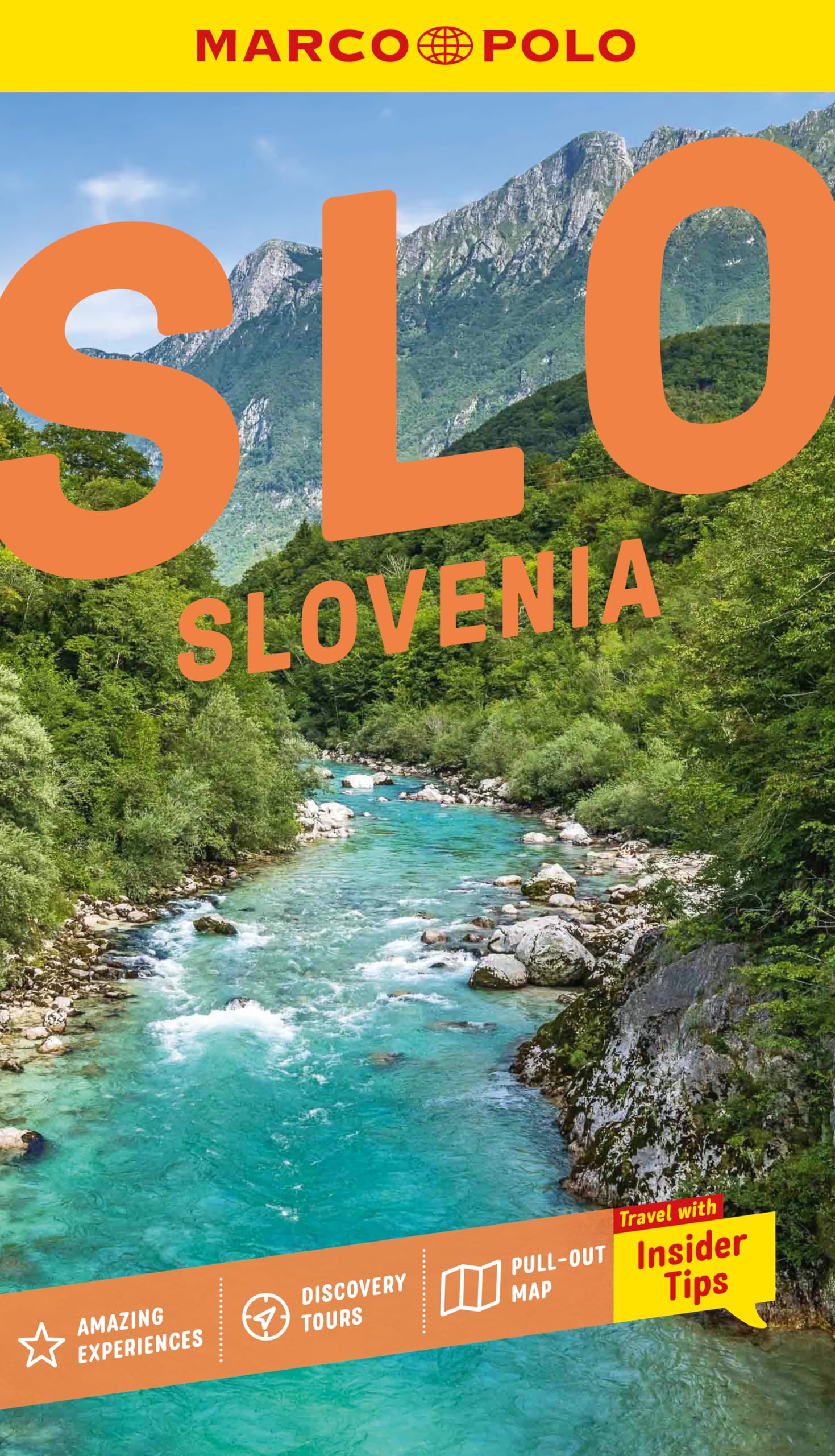 Marco Polo Slovenia Pocket Travel Guide | Pull-out Map | Local Knowledge | Covers: Ljubljana, Lake Bled, Piran, Postojna Caves and more