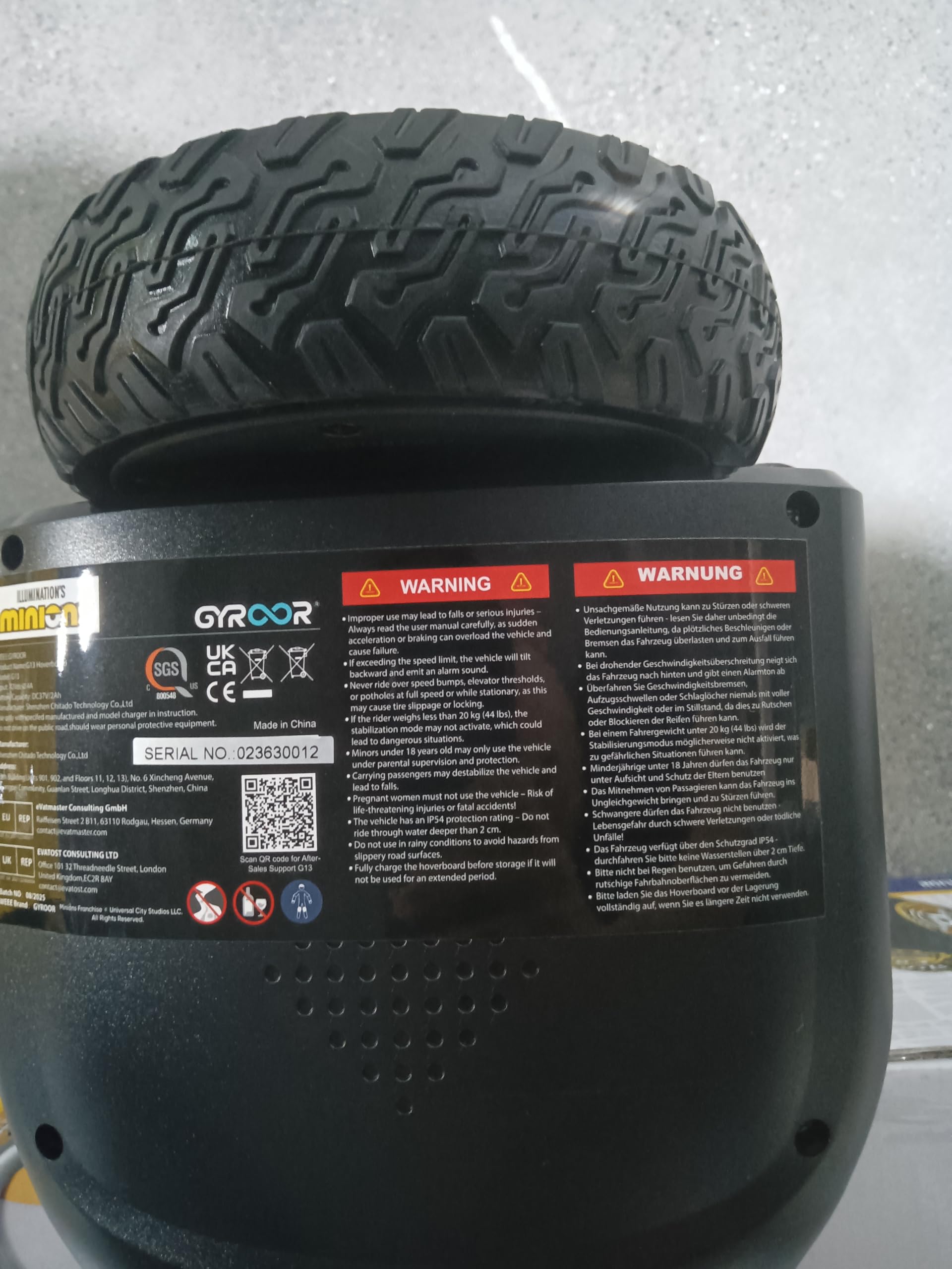 Gyroor G13 All-Terrain Hoverboard, Gelände Hoverboard für Kinder, Jugendliche & Erwachsene, 6,5" Reifen für Gras, Erde, Schotter & Asphalt