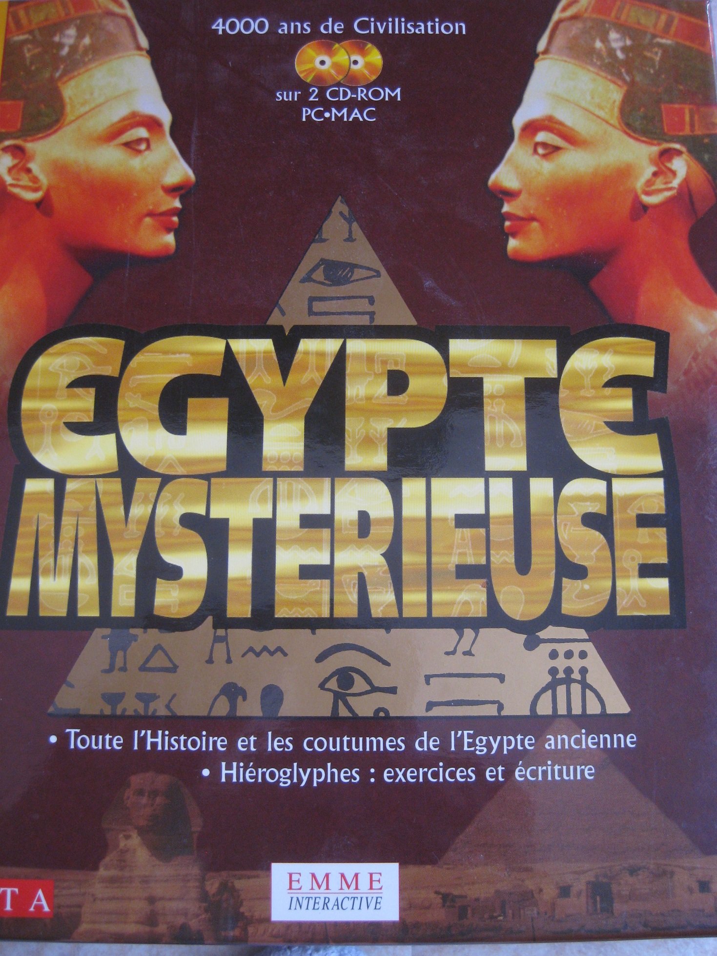 Egypte mystérieuse 2 CD hybride [Paperback]