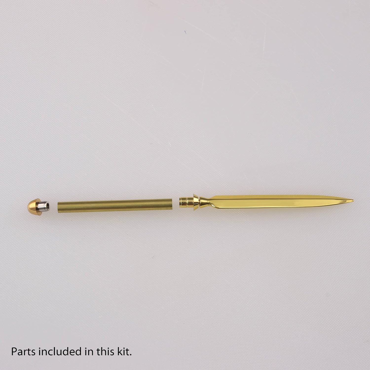 Legacy Woodturning, Letter Opener Project Kit - Gold Finish, 6 Pack