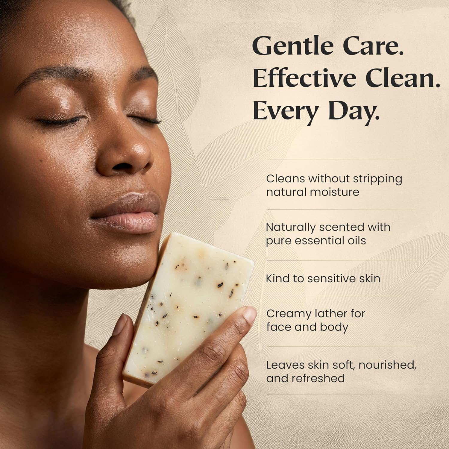 Organic Soap Bar Set - 6 Pack, Cold Process Natural Bar Soap for Women & Men for Sensitive Skin, Body, Face and Hands, Leaping Bunny Certified, Aromatherapy Bath & Shower Gift Set, Made in USA - Image 3