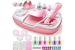 Geyiie Complete Kids Manicure Set for Budding Beauty Enthusiasts