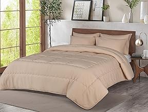 802 لحاف قطن مخلوط مجوز 3ق (لحاف ساده+2كيس خداديه)