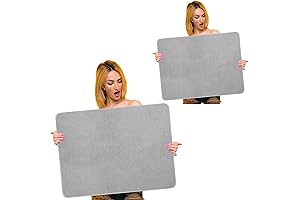 2-Pack XL Washable Dish Drying Mat