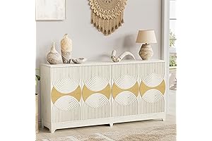 Grandiose 70" Sideboard Buffet Cabinet with Ample Storage