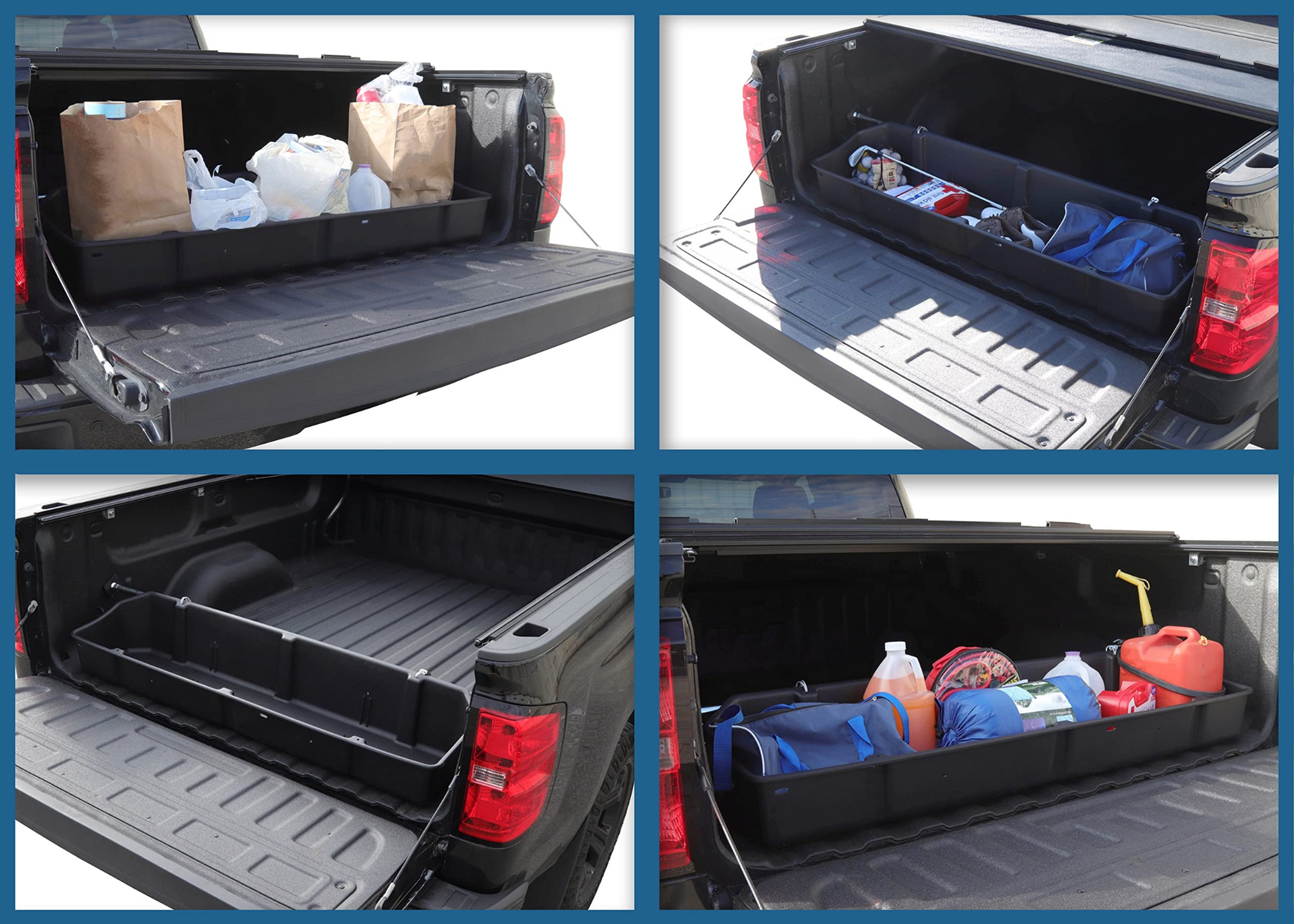 Red Hound Auto Truck Bed Storage Cargo Container Compatible With Ford Ranger 19992023 Transport