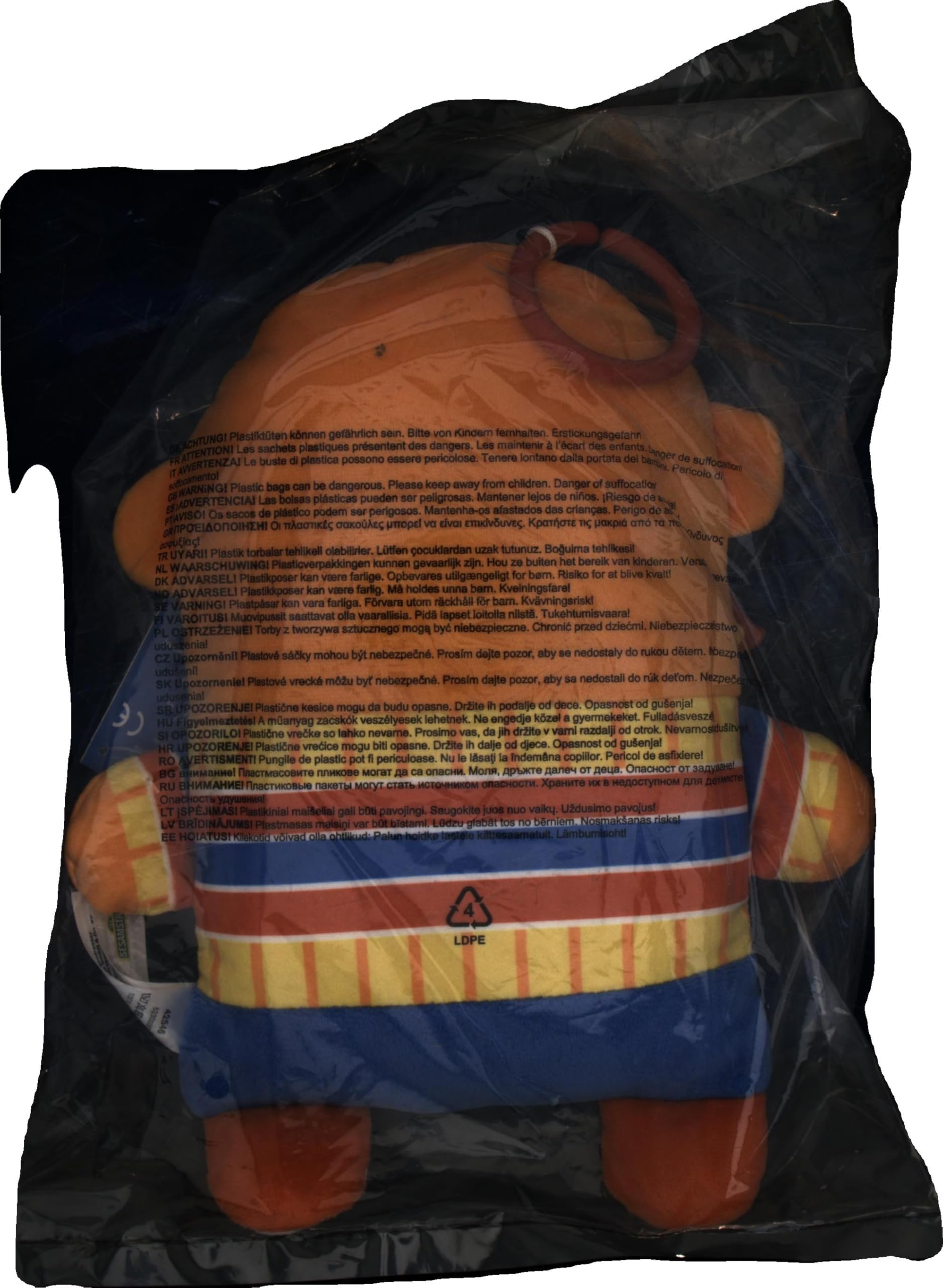 Schmidt Spiele 42546 - Peluche Ernie di Sesame Street 30 cm