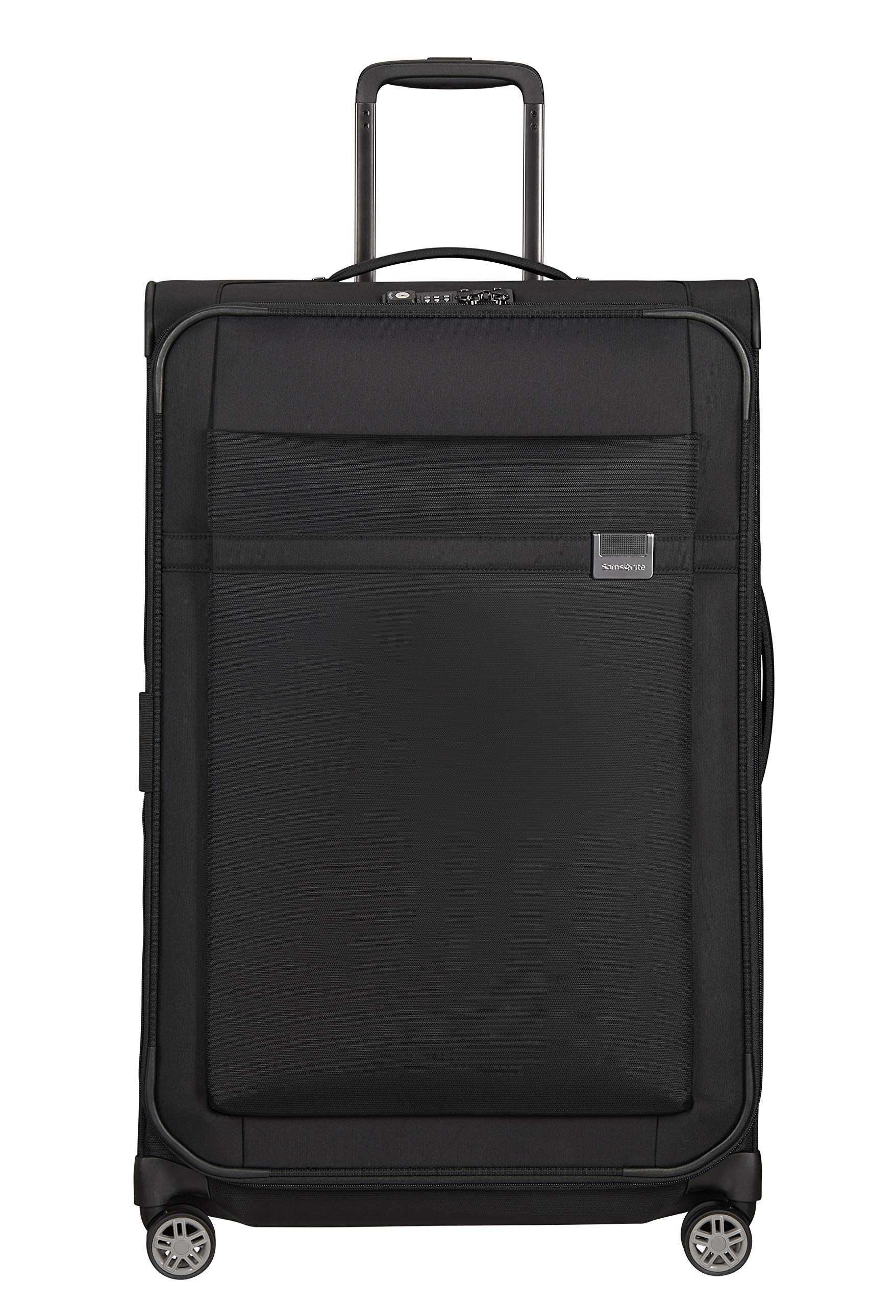 Samsonite Airea Spinner L erweiterbar Koffer 78 cm 111.5/120 L Schwarz