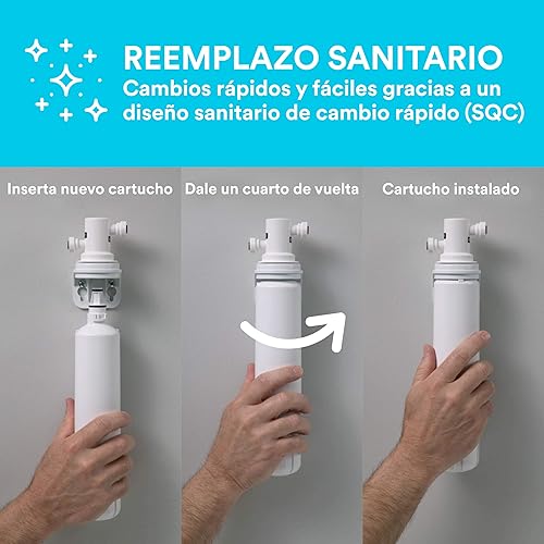Miniatura 3 de Sistema de filtración de agua 3M Serie de cartucho de repuesto HF10-MS