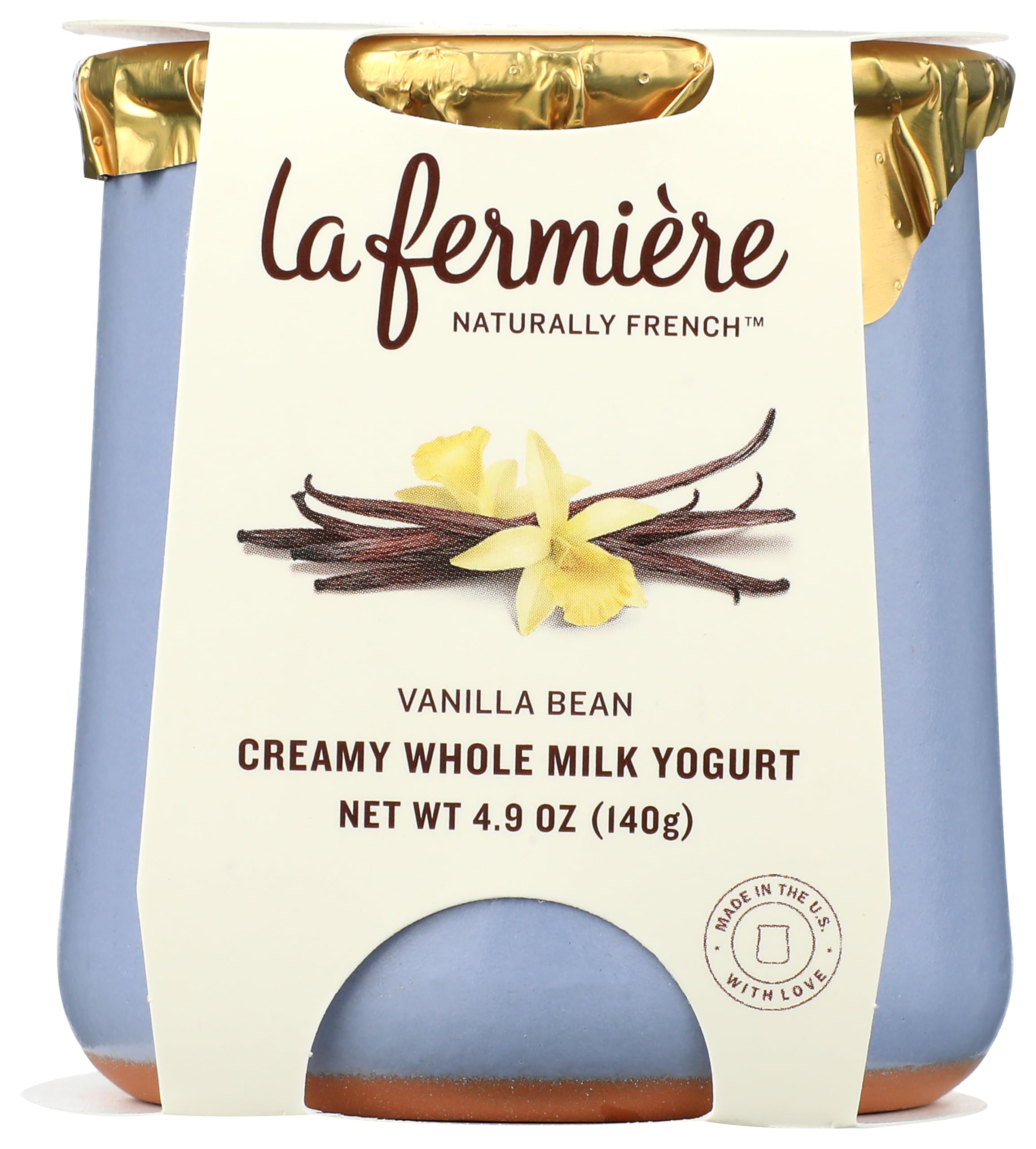 La Fermiere Vanilla Bean Yogurt, 4.9 OZ
