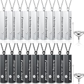 Cremation Necklace For Ashes Picks collage image 4