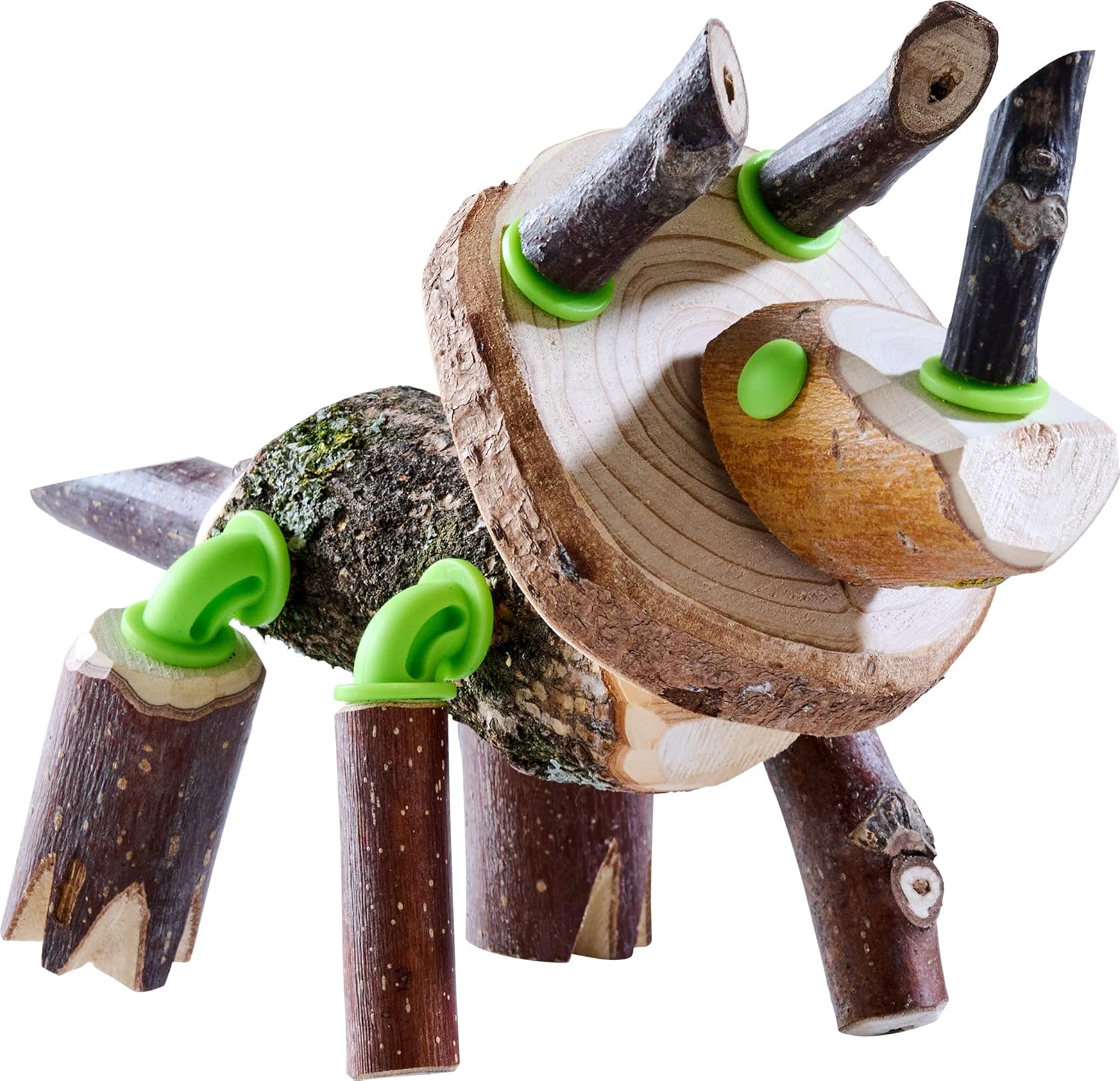 HABA Terra Kids Connectors Dinosaur Kit - Outdoor Play - 8 Years and Up - 306309, 306309, Multi-Coloured