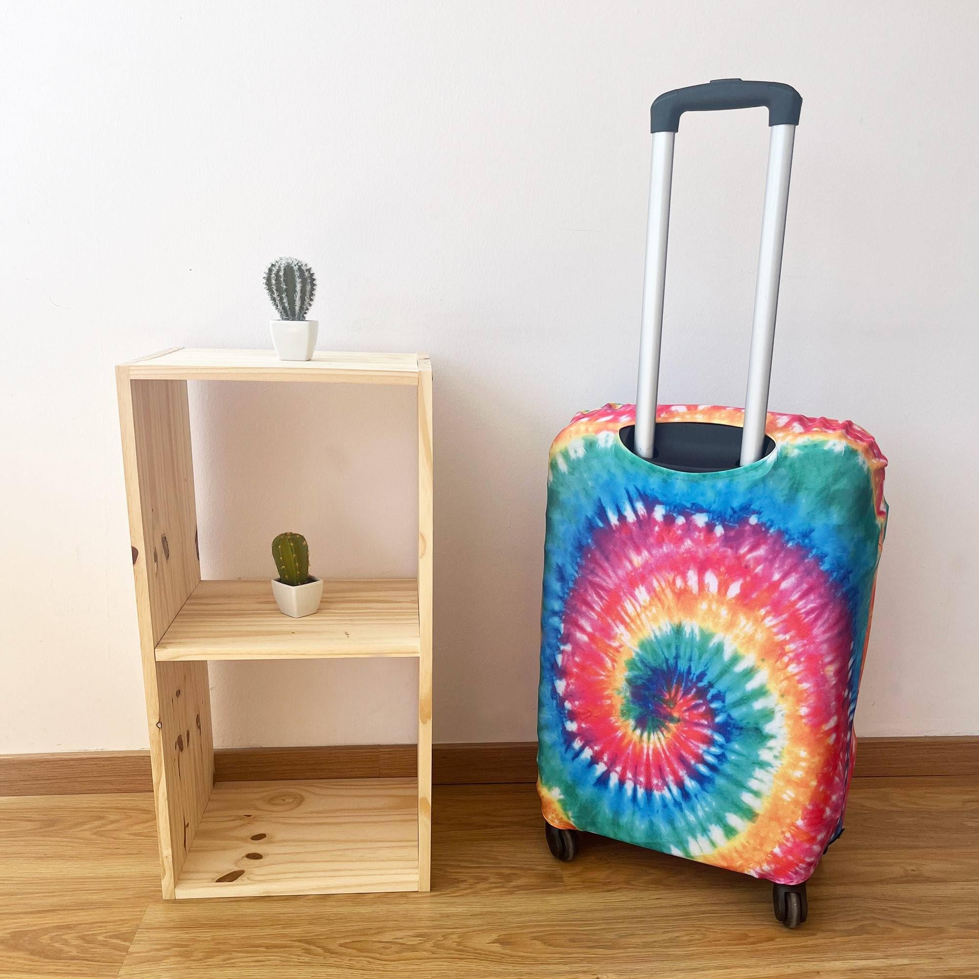 WELL HOME MOBILIARIO & DECORACIÓN Zestaw walizek na kółkach + kosmetyczka abs INLCUYE JEDEN pokrowiec ochronny na podłogę, Biały, Zestaw walizek na kółkach + kosmetyczka z pokrowcem ochronnym