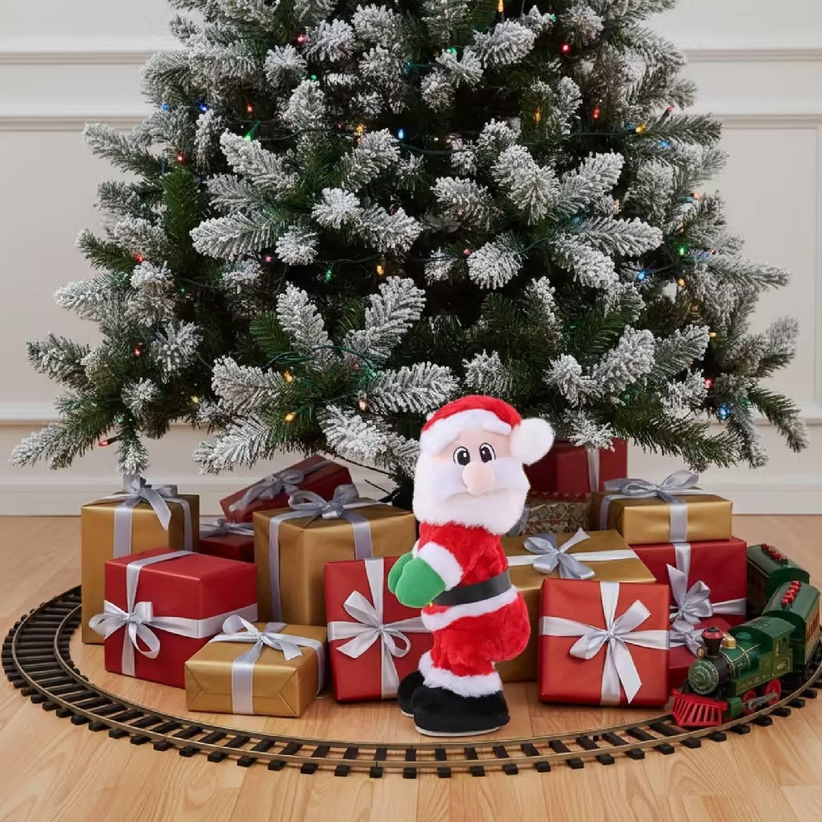 Muñeco Eléctrico de Papá Noel, Muñeco Bailarín de Papá Noel para El