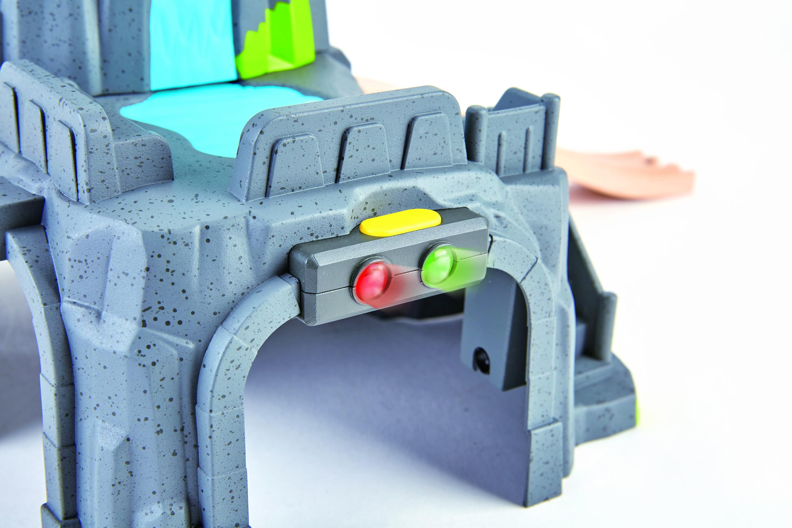 Hape E3739 Light and Sound Mountain Tunnel - Wooden Train Track Accessories