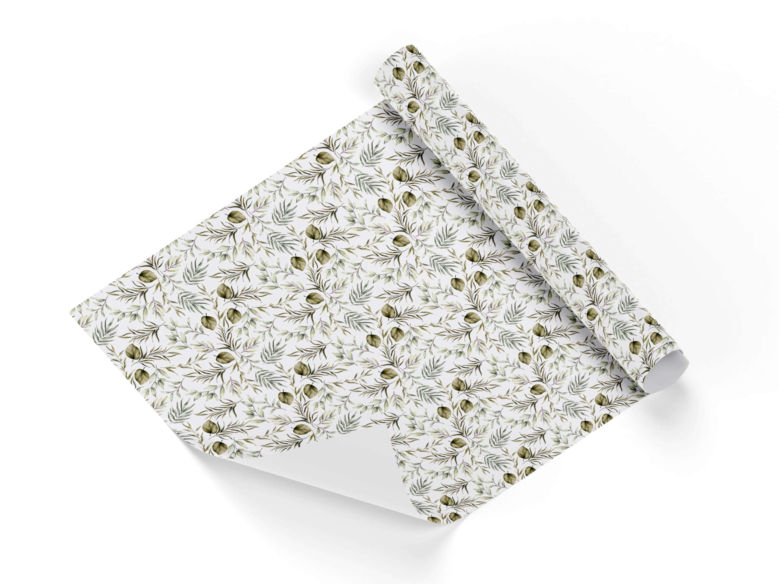 Papel pintado de hojas vinílico de 350x58 cm para decoración