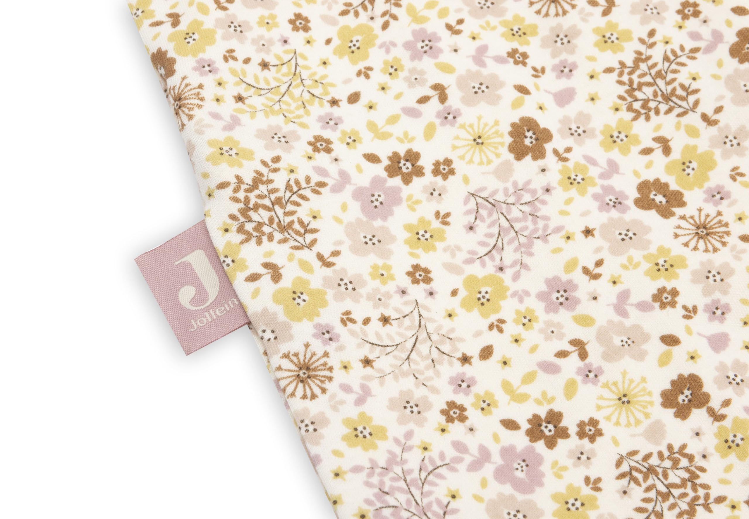 Jollein Gigoteuse bébé en jersey - Flower Fairies - 70 cm - 100% coton - 0,5 TOG - gigoteuse d’été - certifiée OEKO-TEX