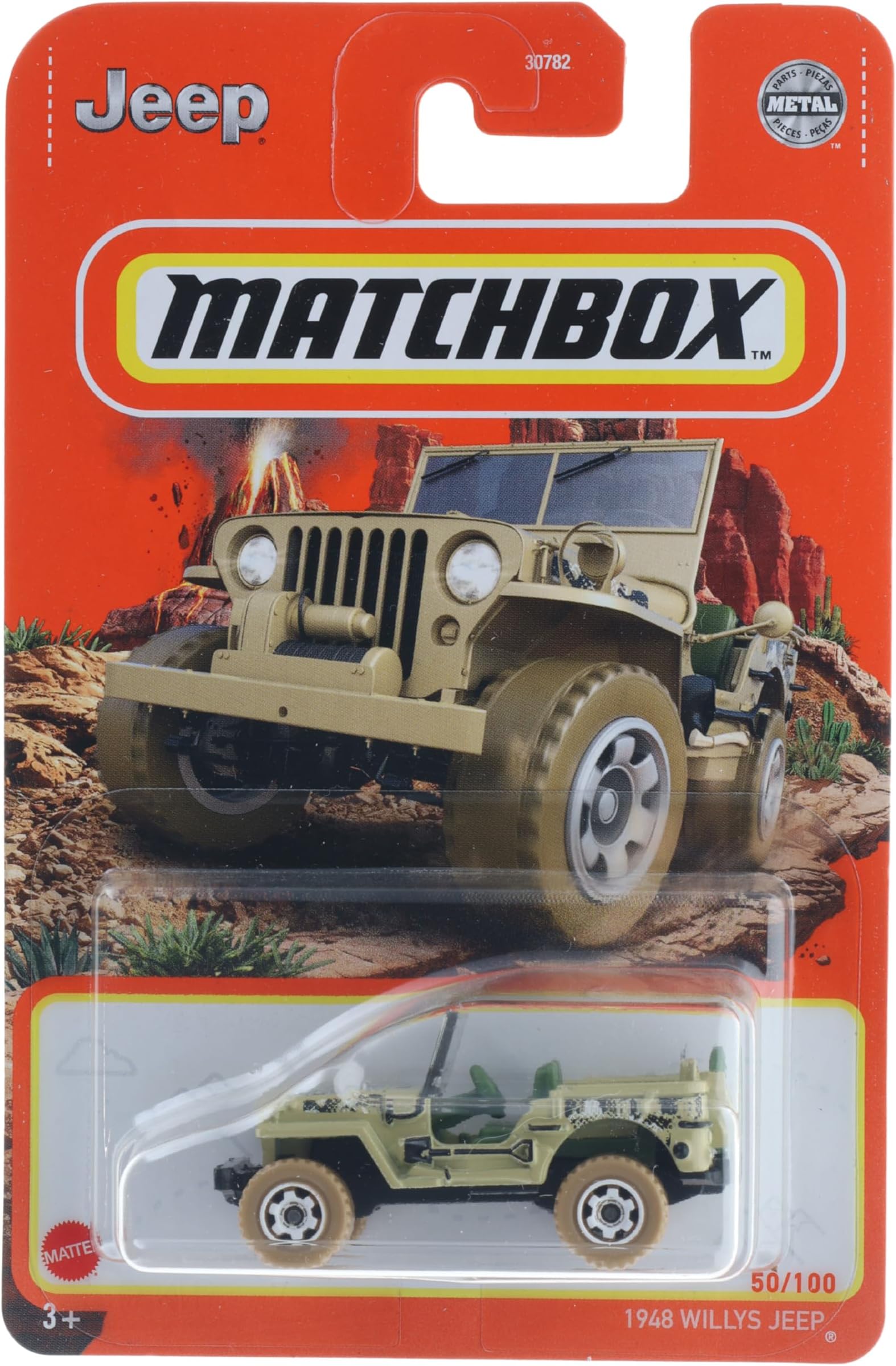 Matchbox 2022 - 1948 Willys - Tan - 50/100