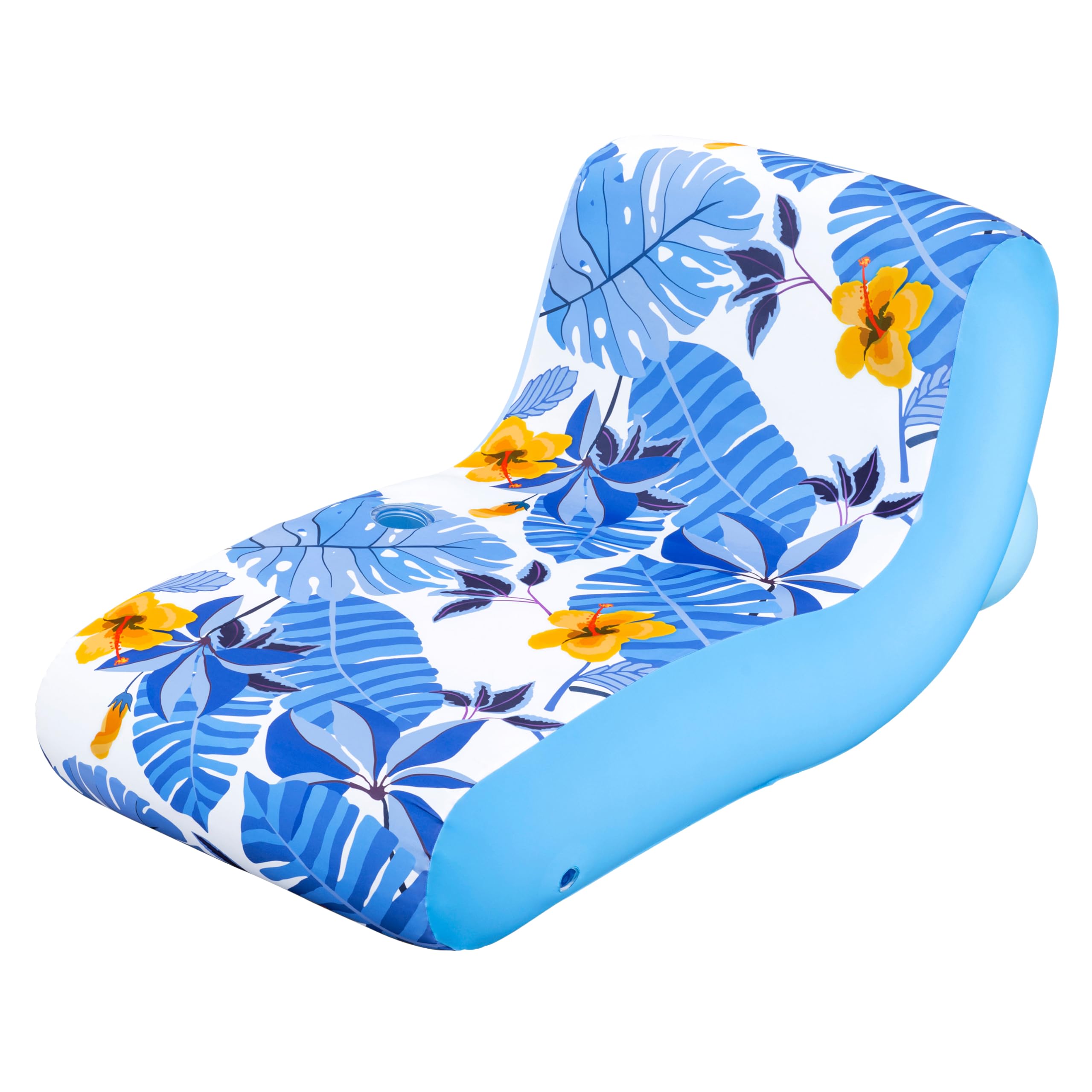 Bestway Poolliege Blissfull Drifter mit Textilbezug 176 x 107 cm