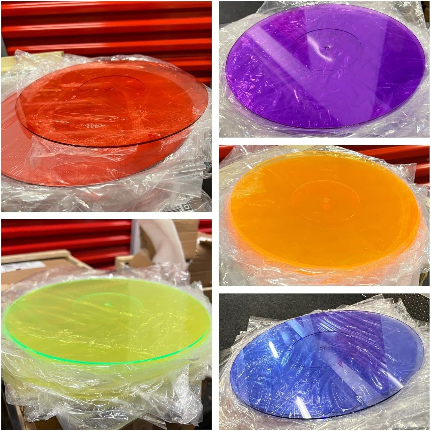 Acrylic Slipmat 3mm Thick Vinyl Record Album LP Turntable