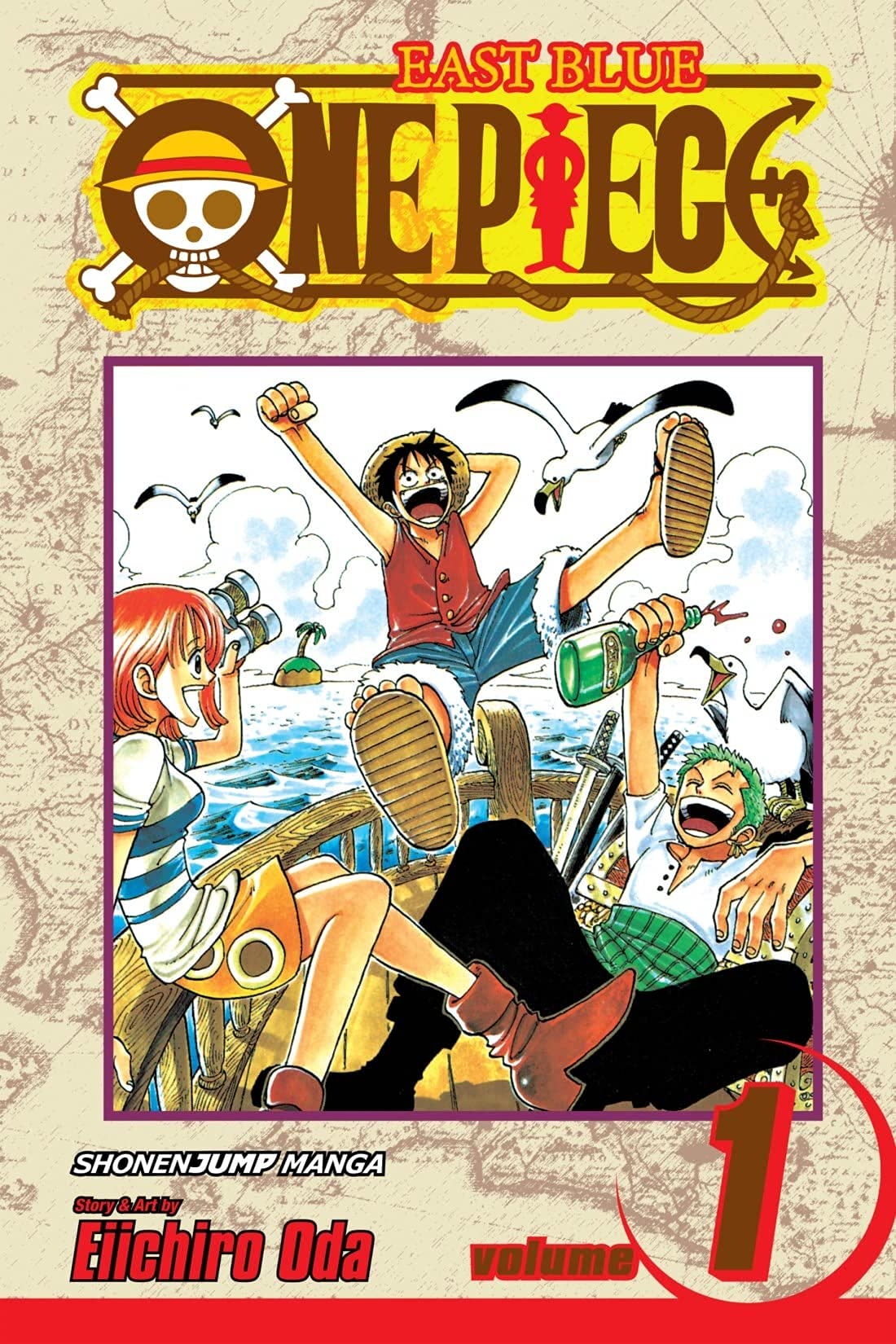 Amazon.com: n Poster Compatible with One Piece Shonen Jump Cover