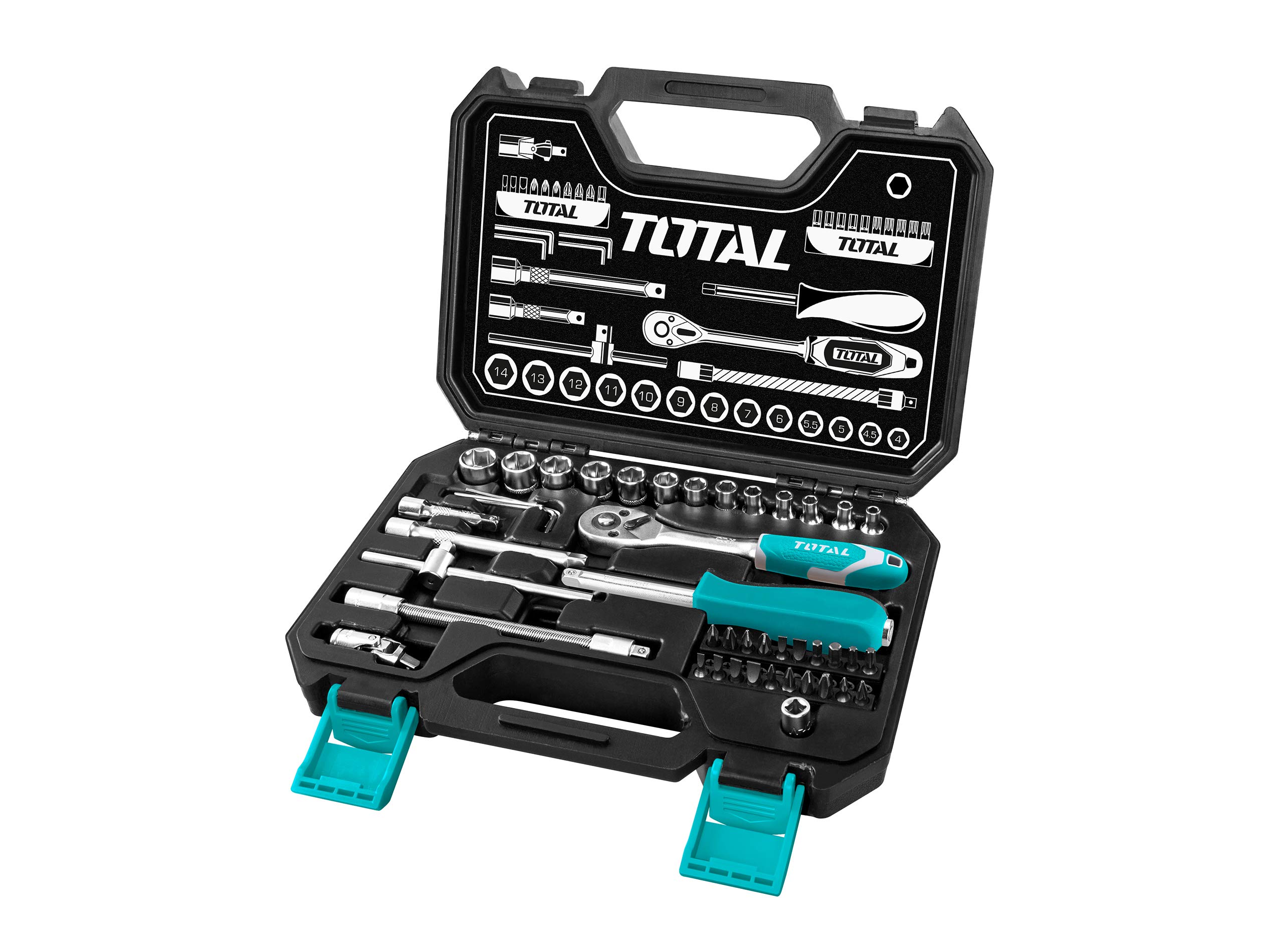 SET 45 Bussole 1/4 e Accessori