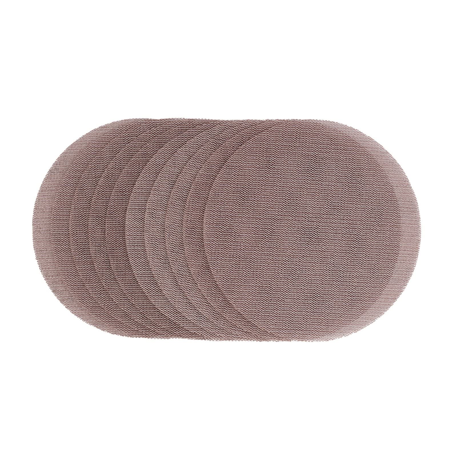 Draper 61873 Mesh Sanding Discs, 150mm, 180 Grit (Pack of 10), Red