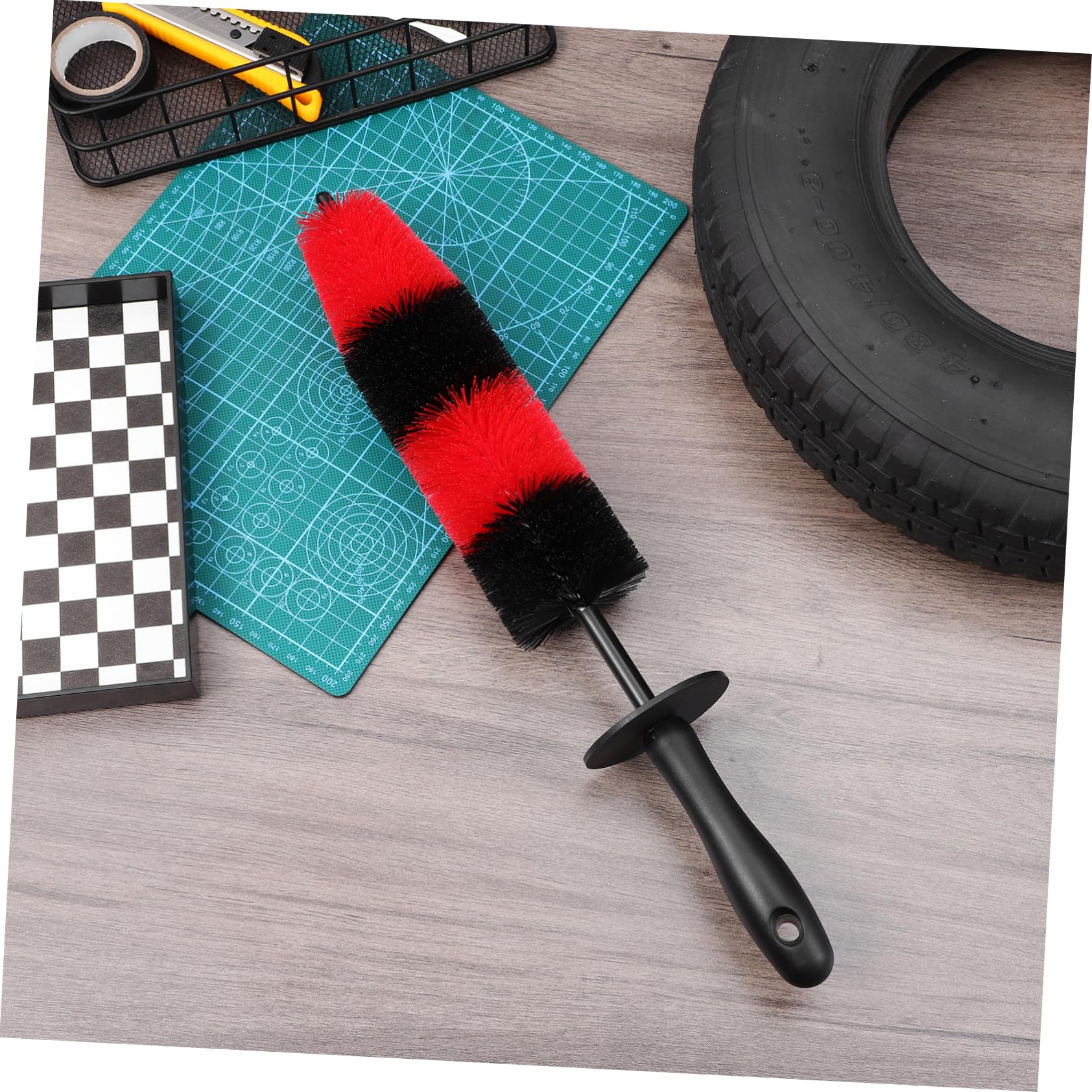iplusmile 3stücke Car Wheel Cleaning Brush Biegsame Felgenbürste Für Intensive Reinigung Von Alufelgen Und Reifen Ergonomischer Griff Und Langer Stiel Für Müheloses Arbeiten