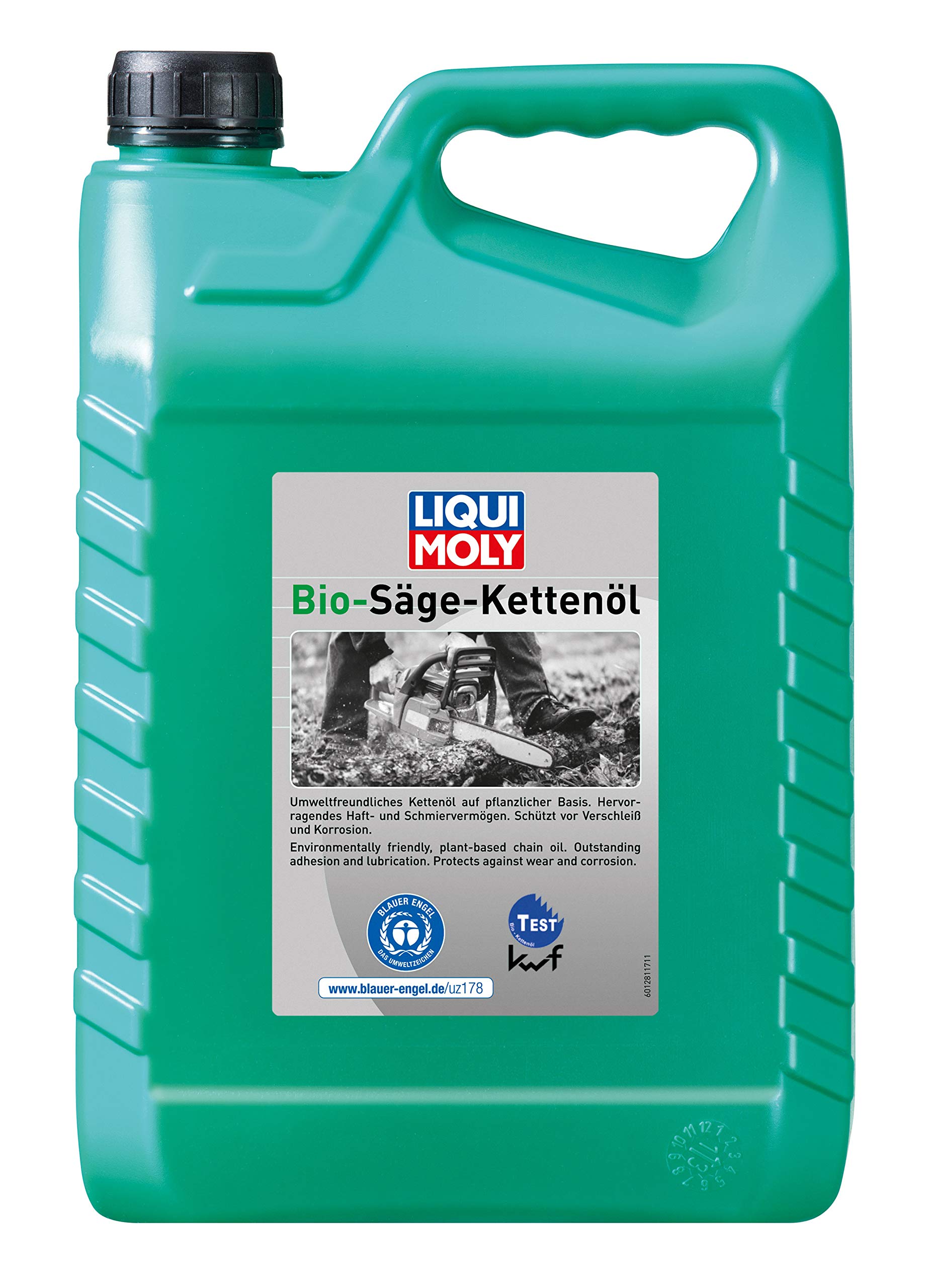 5X Original Liqui Moly 5L Bio Säge-Kettenöl Chainsaw-Oil Saw-Oil Sägeöl Öl 1281