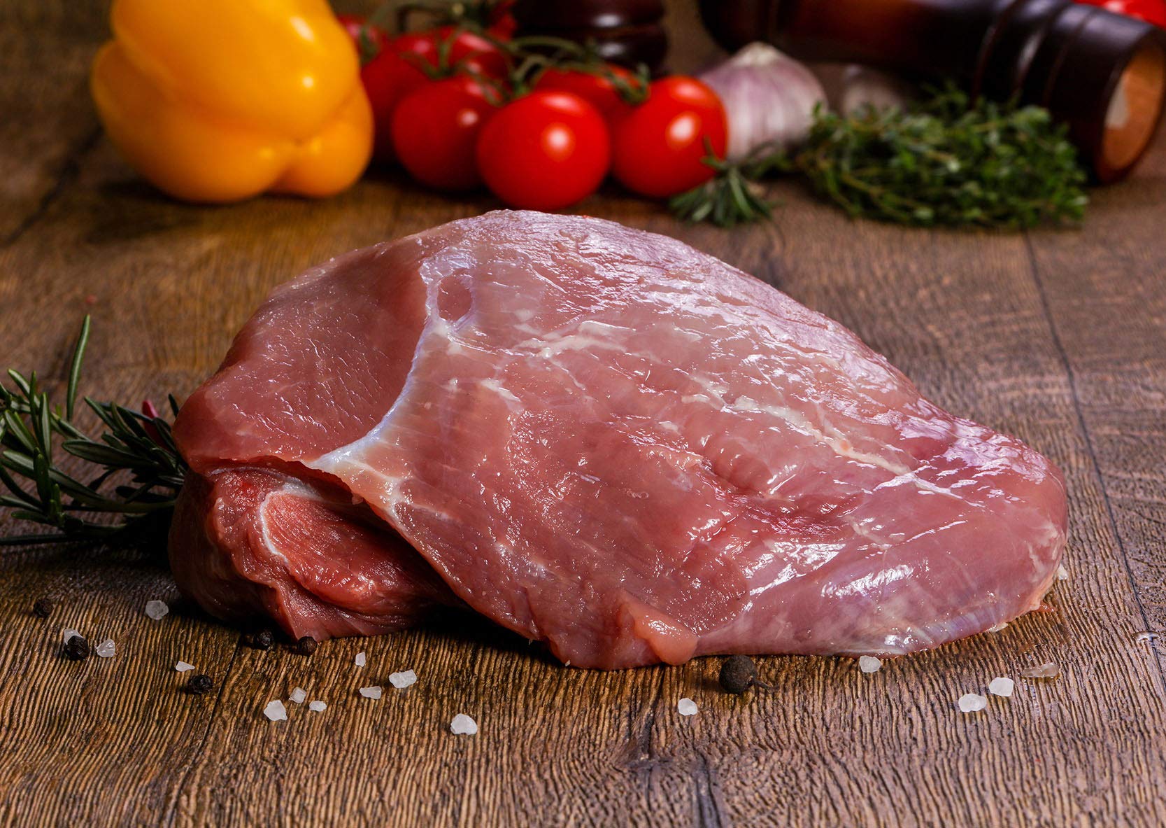 Arrosto di coppa, prodotto di gastronomia pronto da cuocere, carne 100% italiana, Salumi Pasini, 2,5 kg