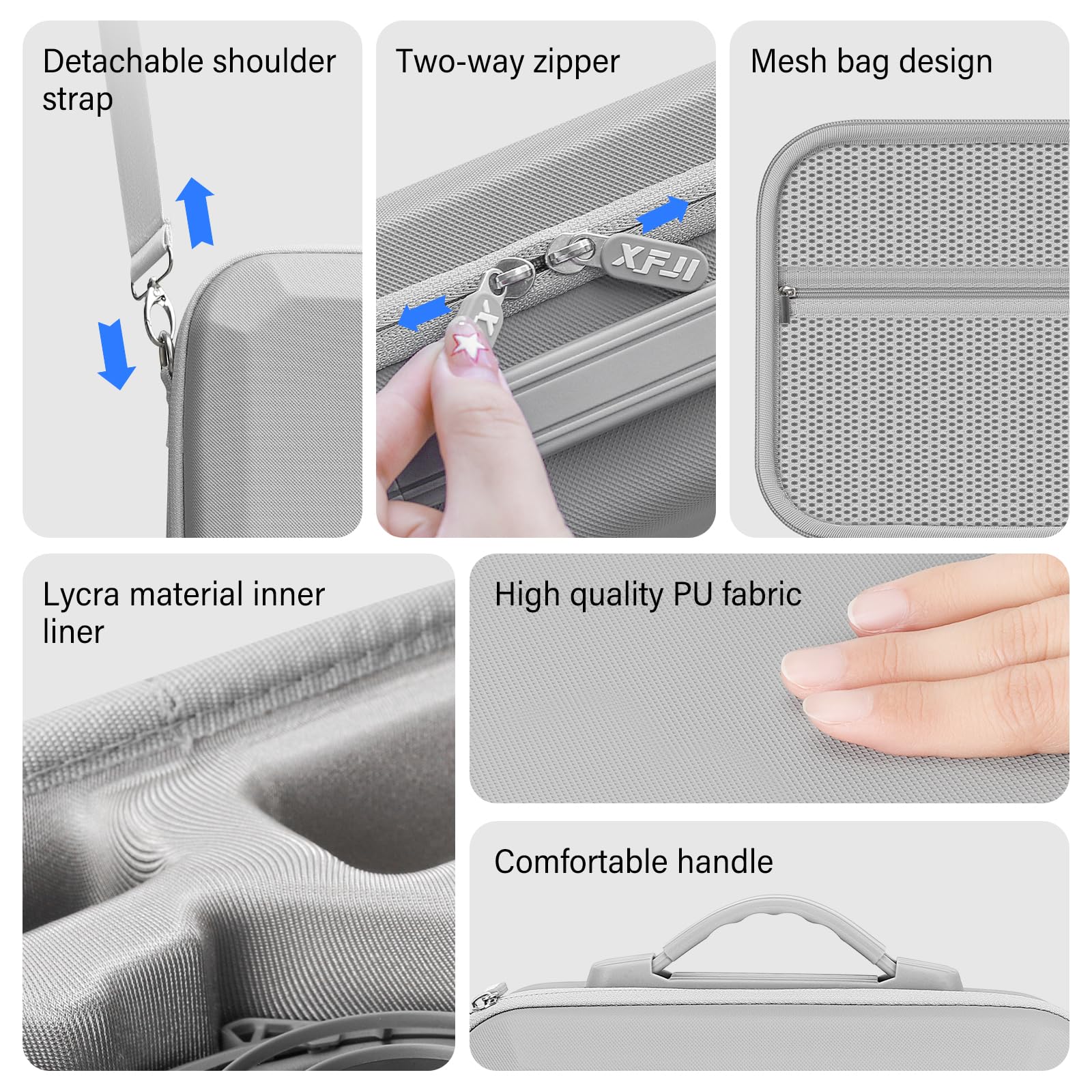 Étui Case pour DJI Neo 2 Sac, Sacoche pour Manette RC 2/Batterie Neo2 Accessoires Housse, pour DJI Neo 2 Fly More Combo Transport Boîte de Voyage, pour Rangement Drone