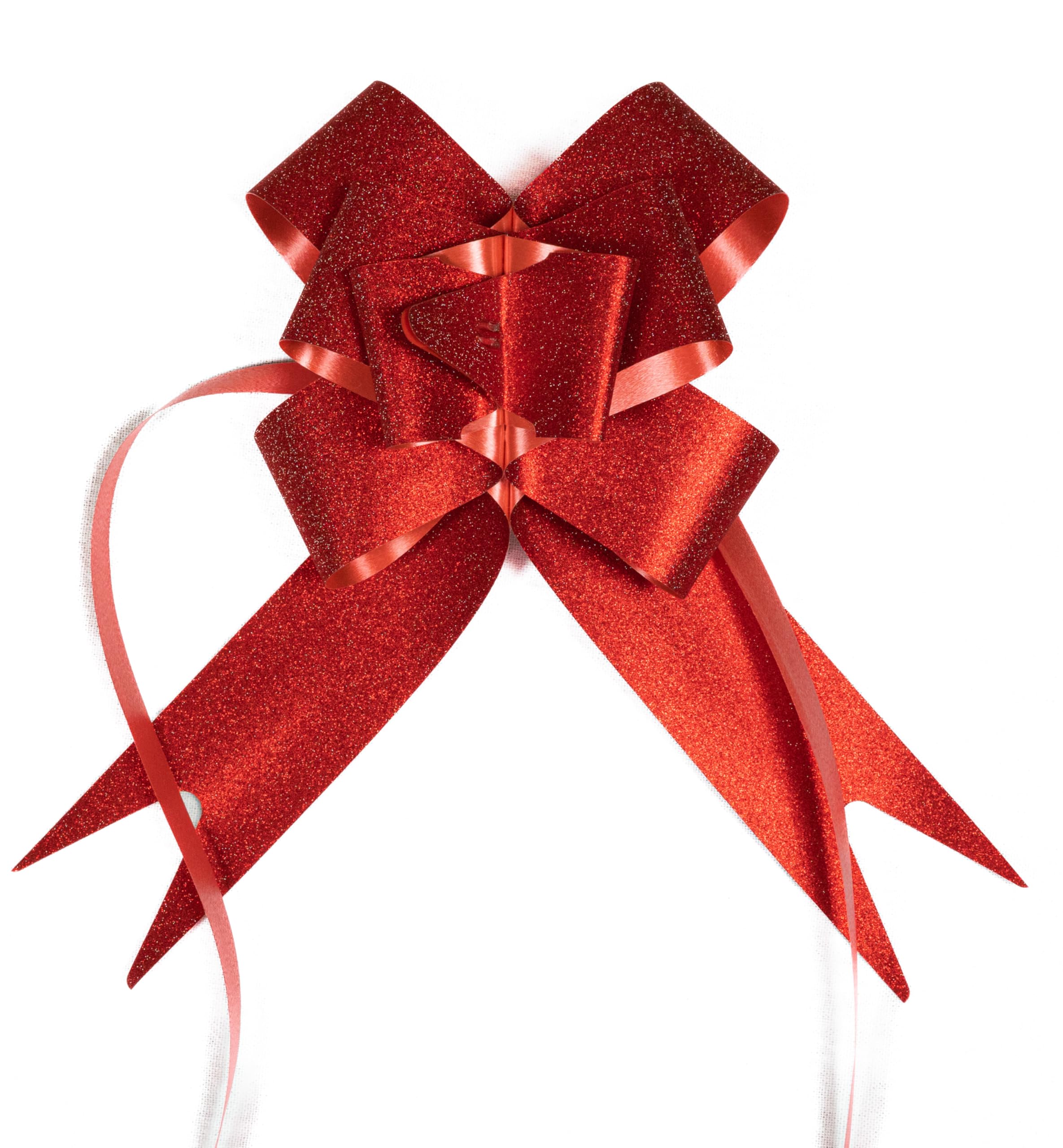 Fiocco Regalo Gigante Rosso 46cm Per Auto | Con Nastro E Fiocchi Piccoli, Per Matrimoni, Compleanni E Natale - Foto 7
